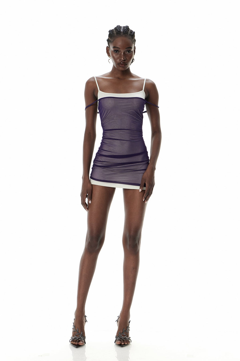 Carole Spaghetti Bodycon Mini Dress