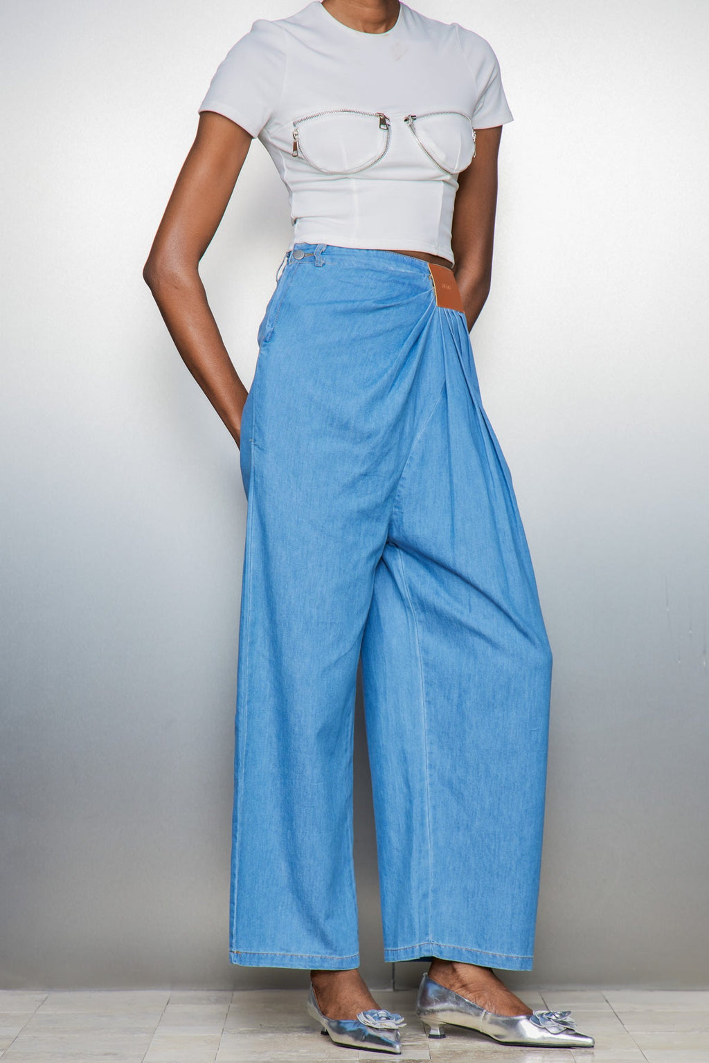 Carry Ruch Asymmetric Jeans