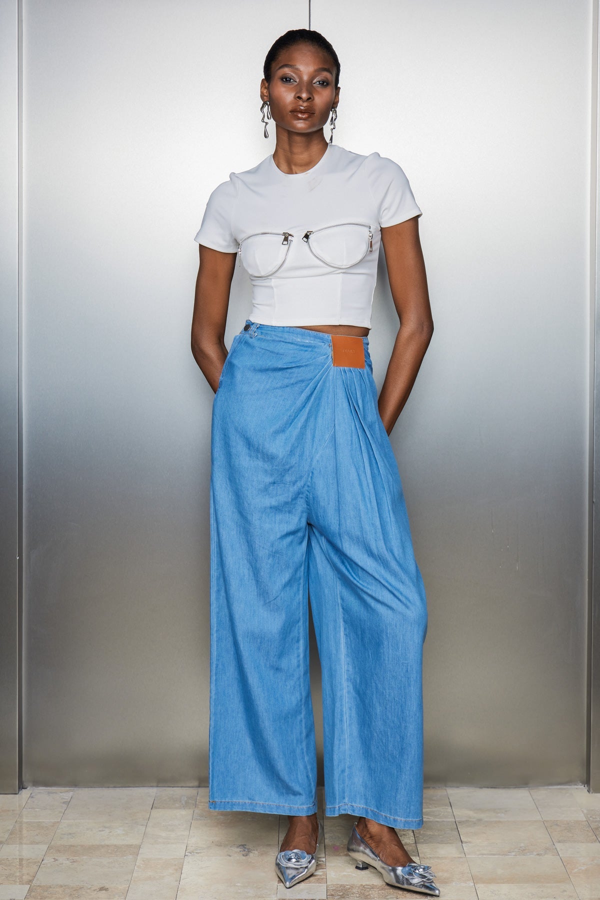 Carry Ruch Asymmetric Jeans