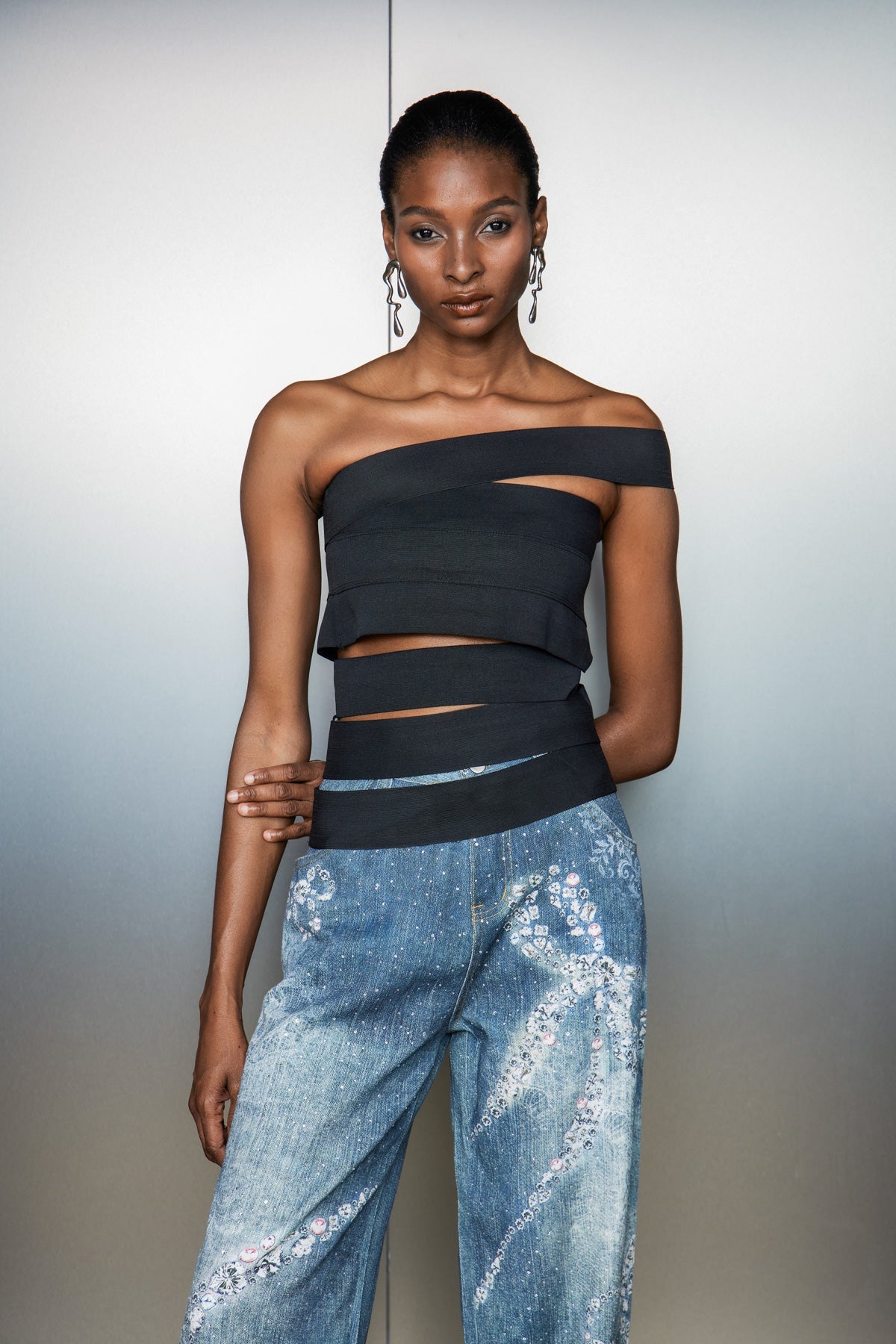 Casilda Cutout Asymmetric Top