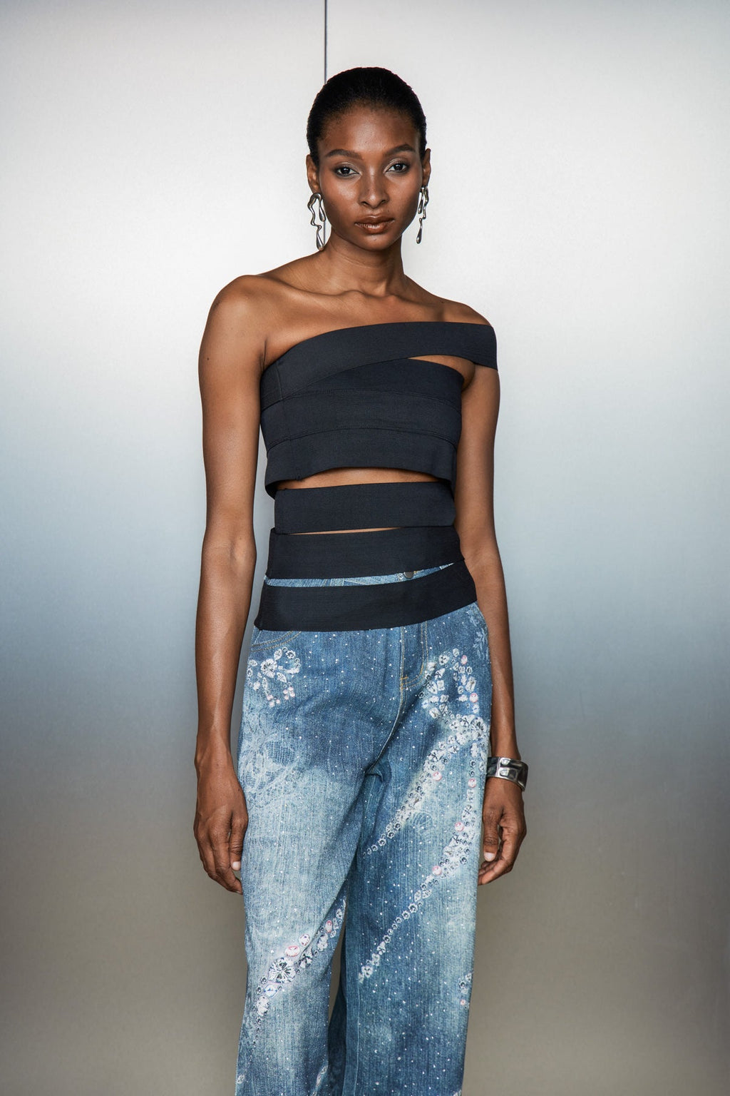 Casilda Cutout Asymmetric Top