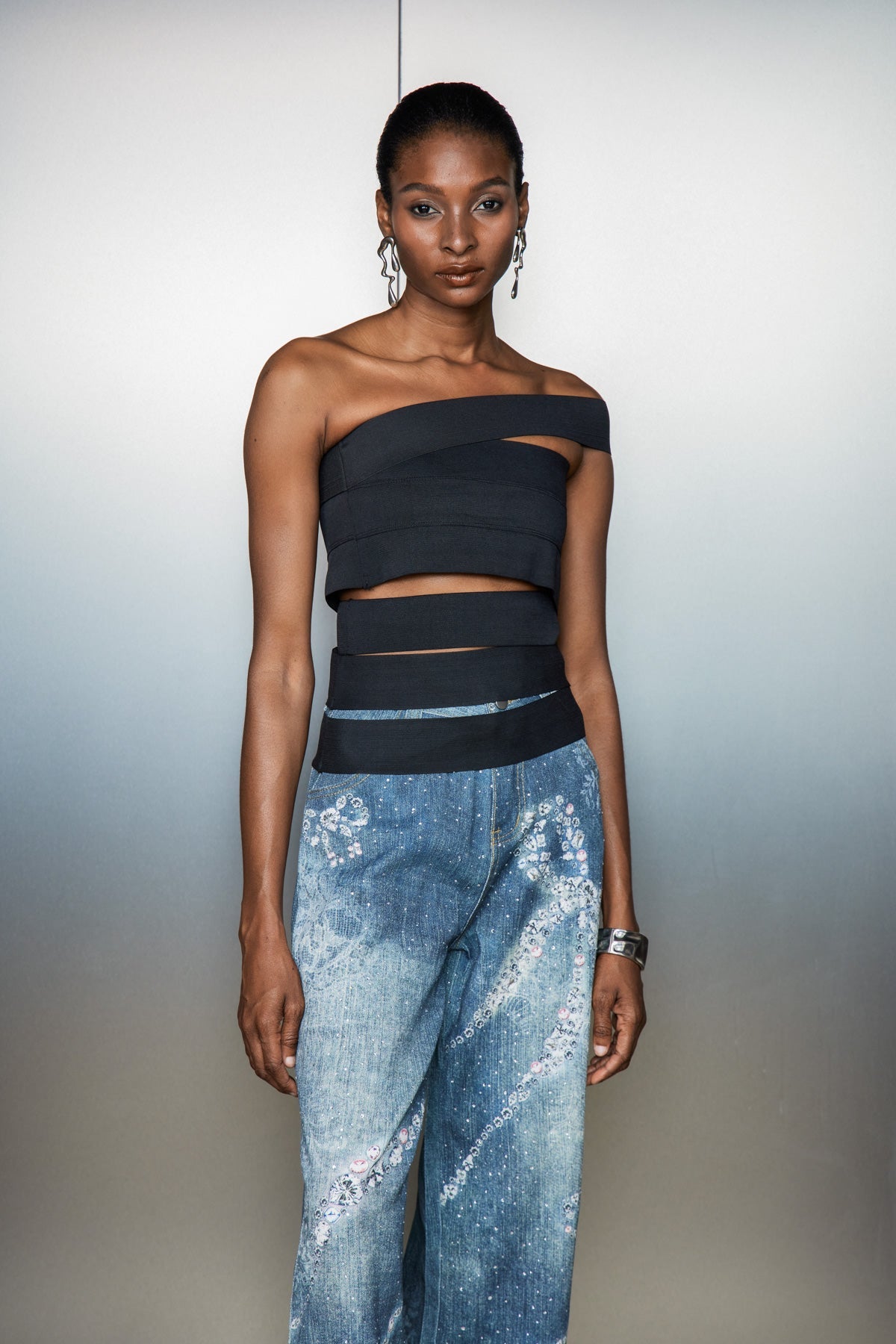 Casilda Cutout Asymmetric Top