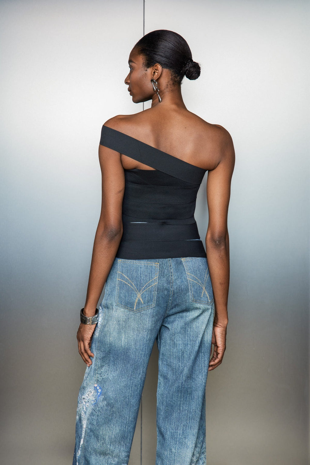 Casilda Cutout Asymmetric Top