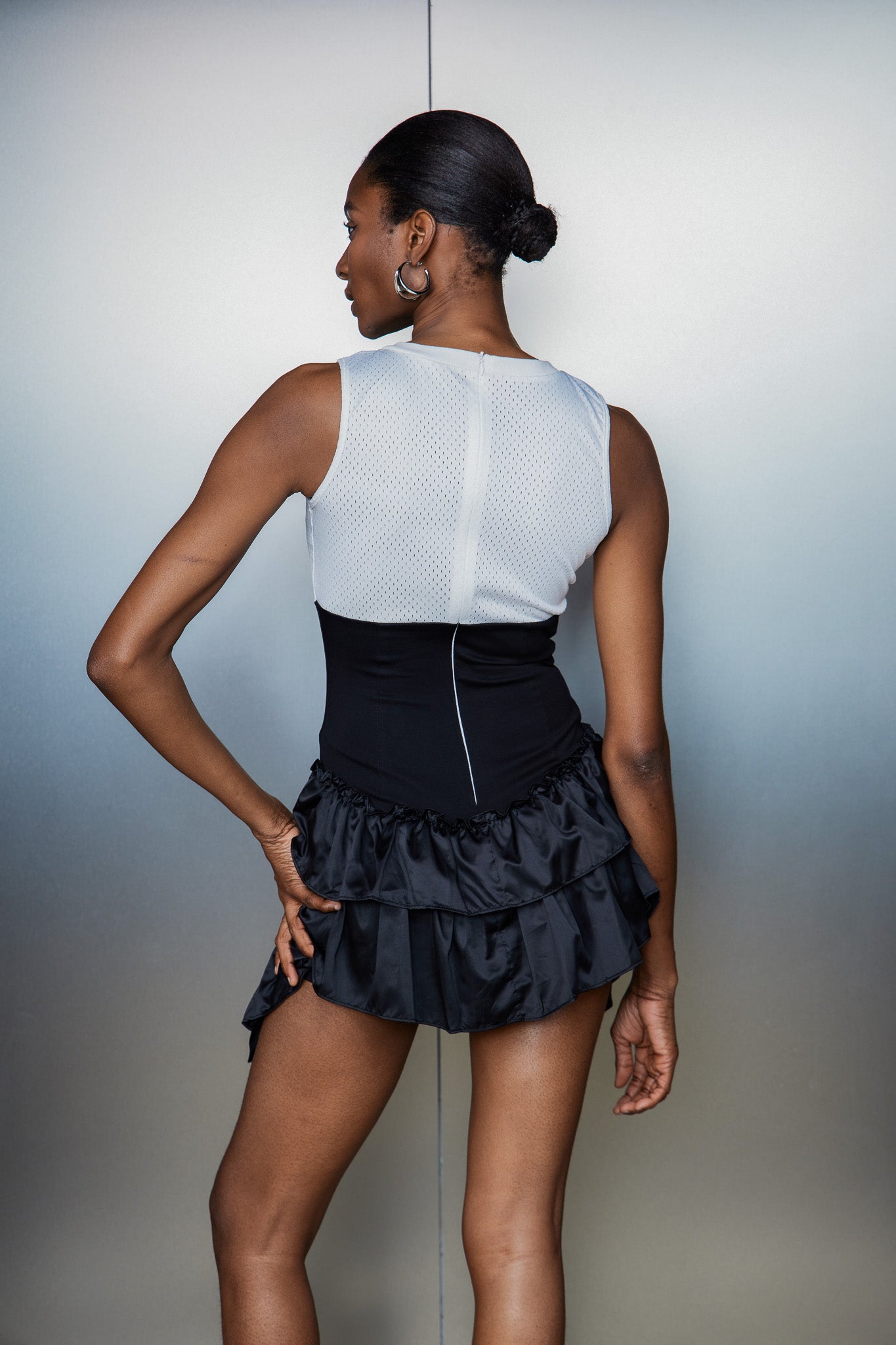 Cathrin Deconstruct Sleeveless Mini Dress