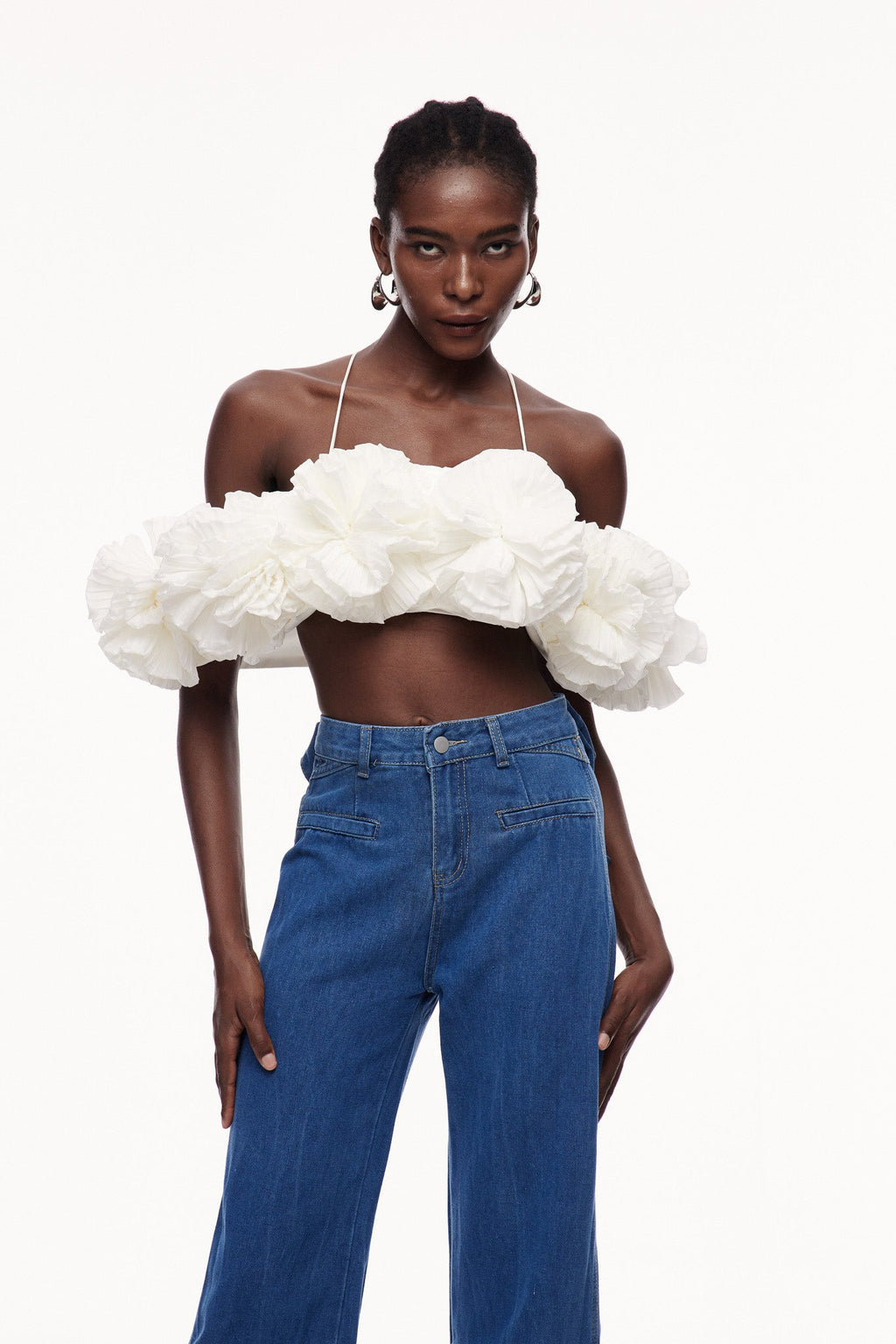 Cayetana Ruch Flower Top