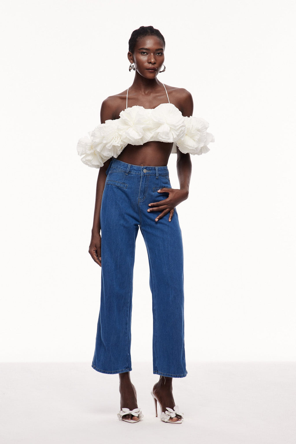 Cayetana Ruch Flower Top