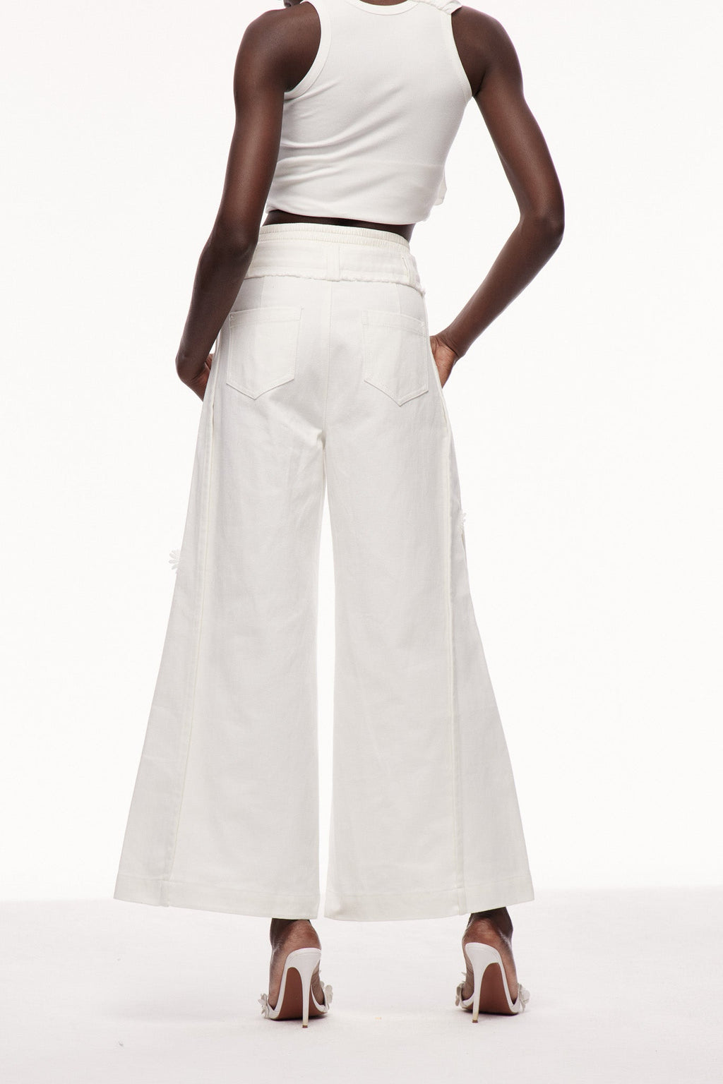 Cayson Flower Deconstruct Jeans