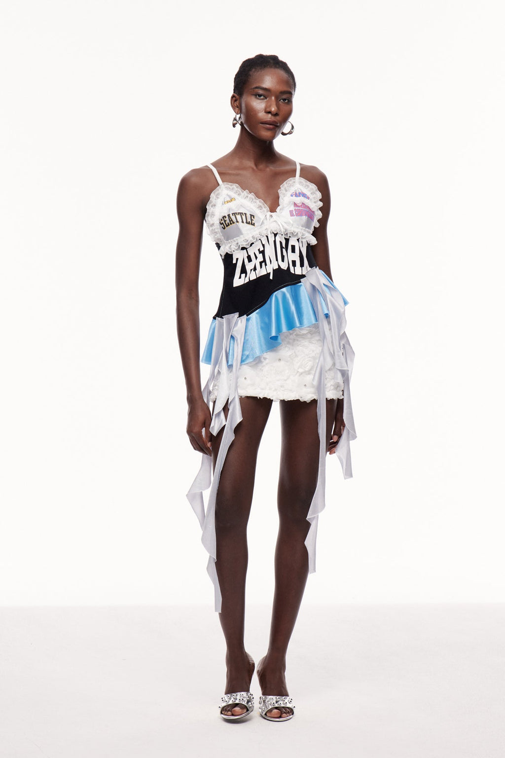 Ceara Flower Mini Skirt