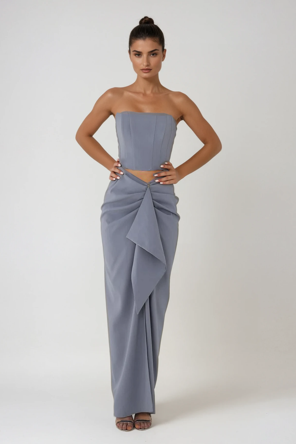 Cesarina Ruch Corset Skirt Set