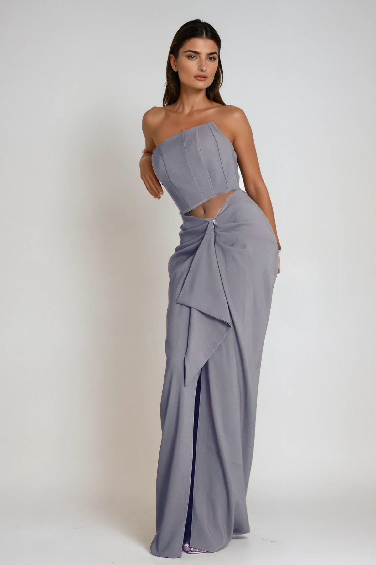 Cesarina Ruch Corset Skirt Set