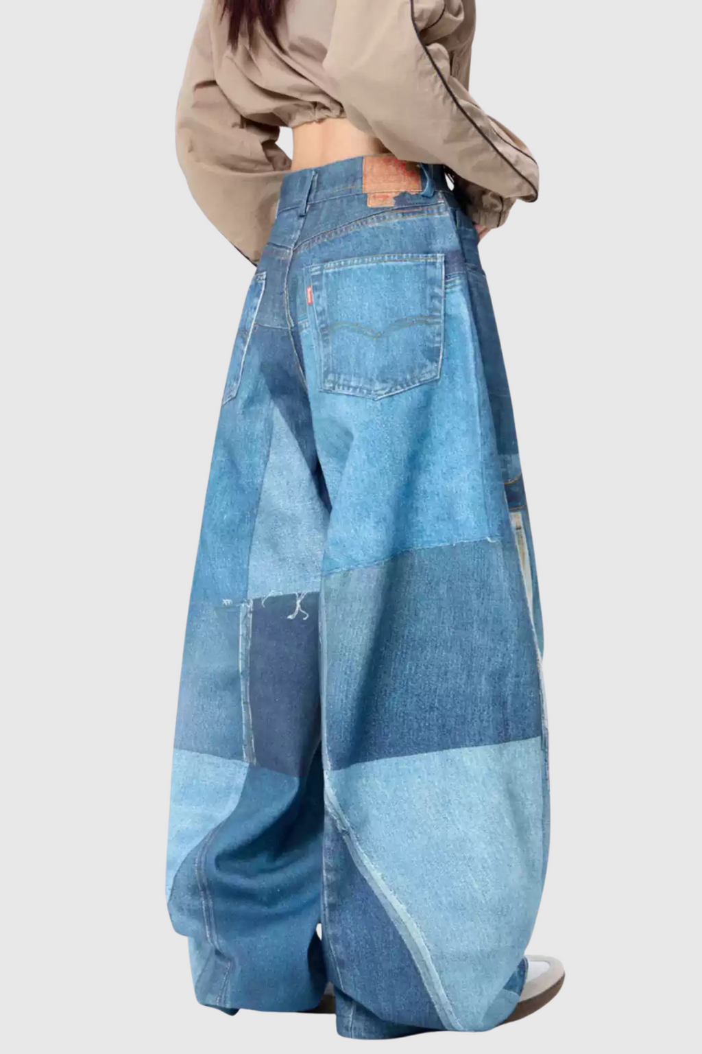 Chagatai Print Baggy Jeans