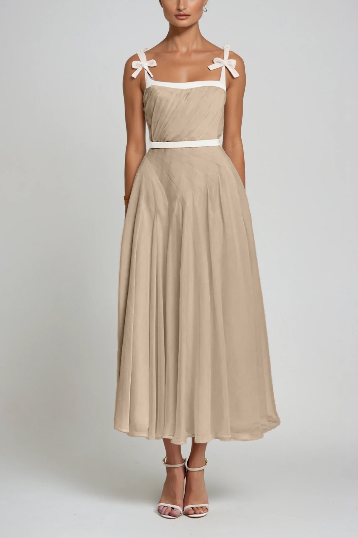 Chalkis Ruch Bow Maxi Dress