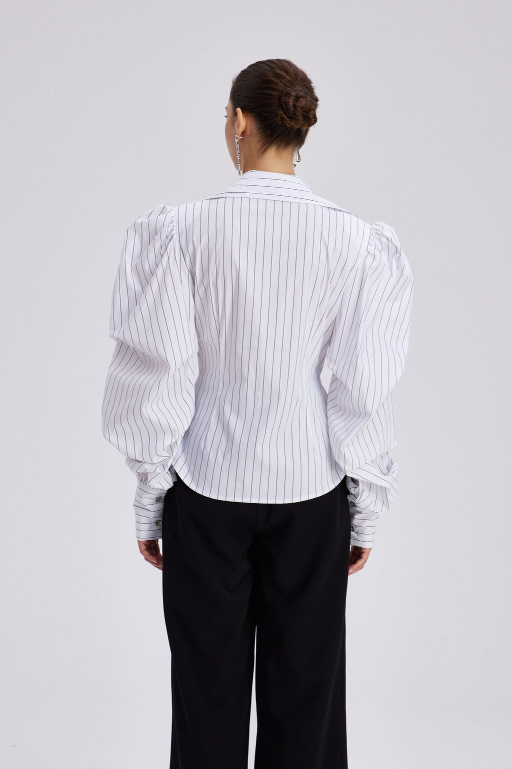 Chauncey Stripe Ruch Shirt