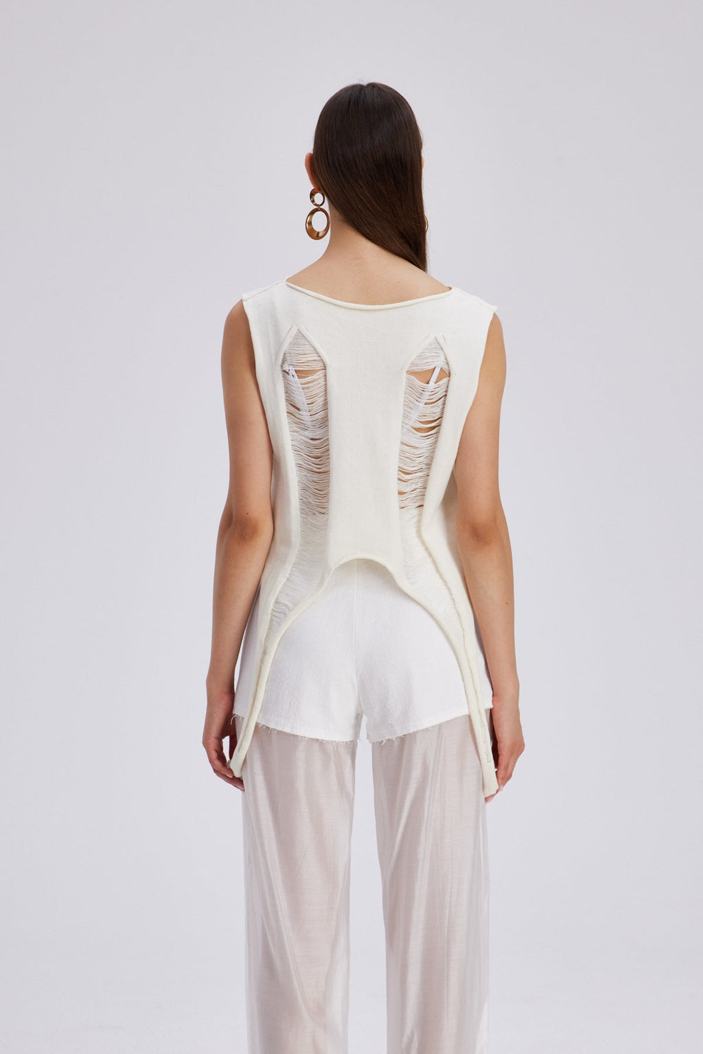 Chelle Cutout Sleeveless Top