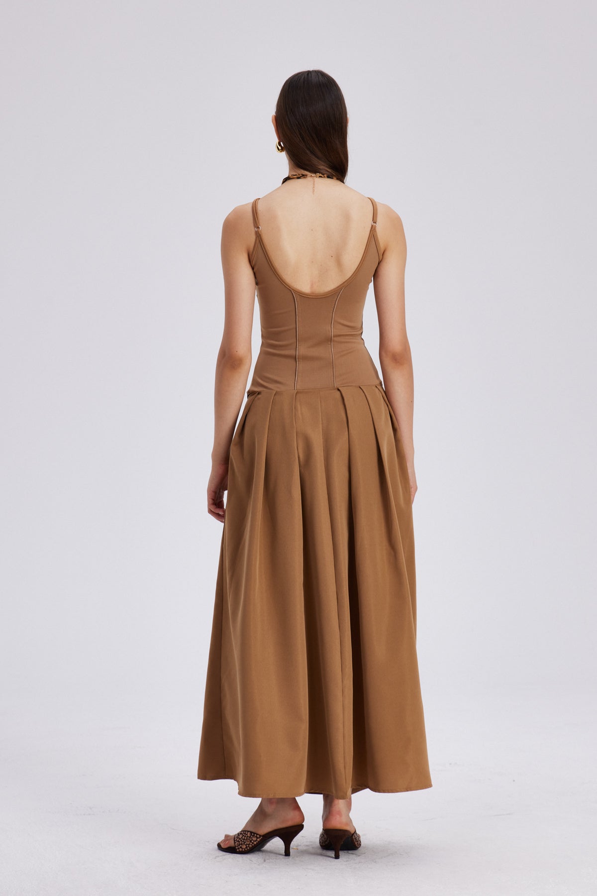 Chelsey Ruch Spaghetti Maxi Dress