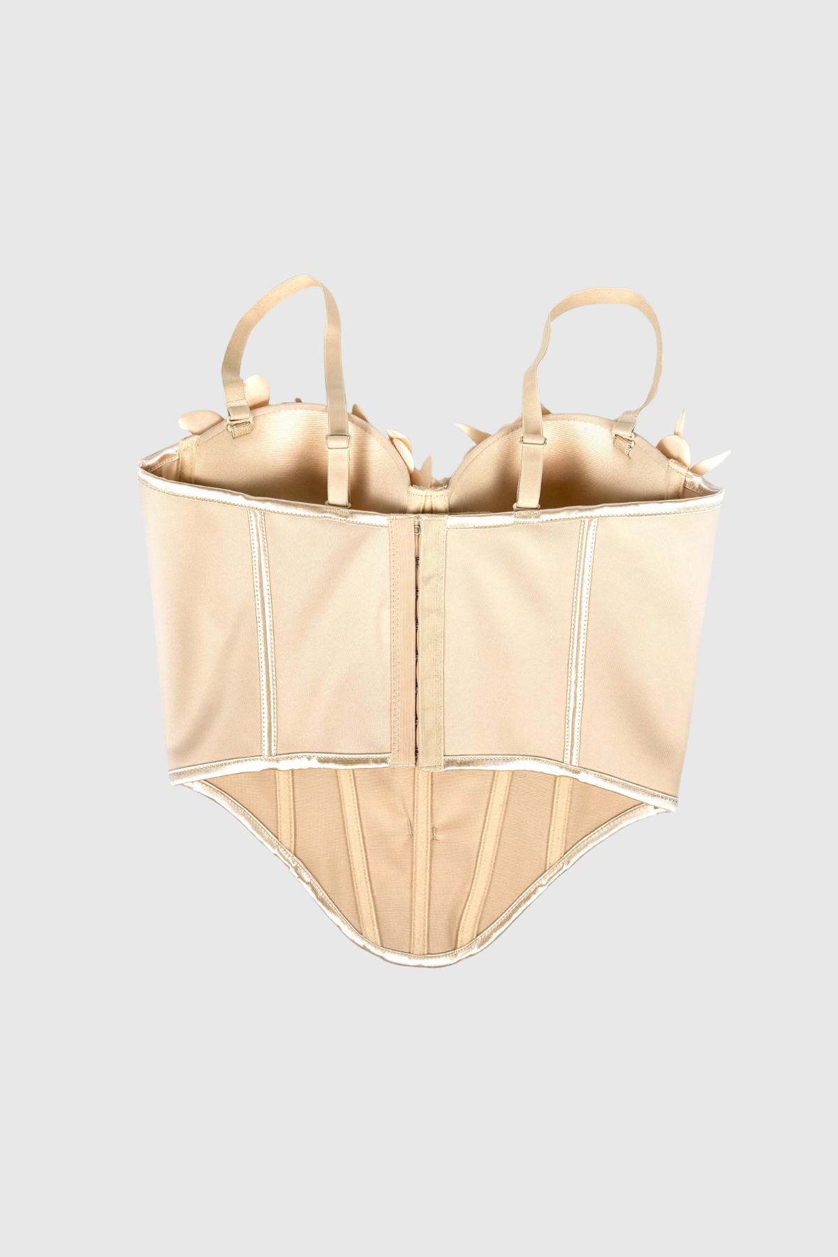 Chibueze Flower Corset Spaghetti Top