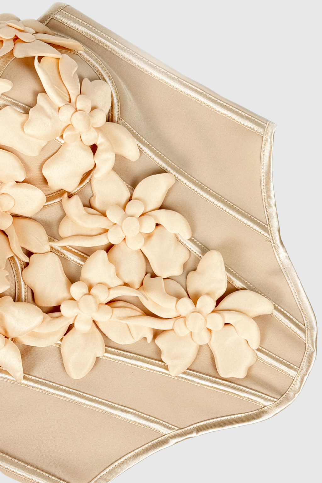 Chibueze Flower Corset Spaghetti Top