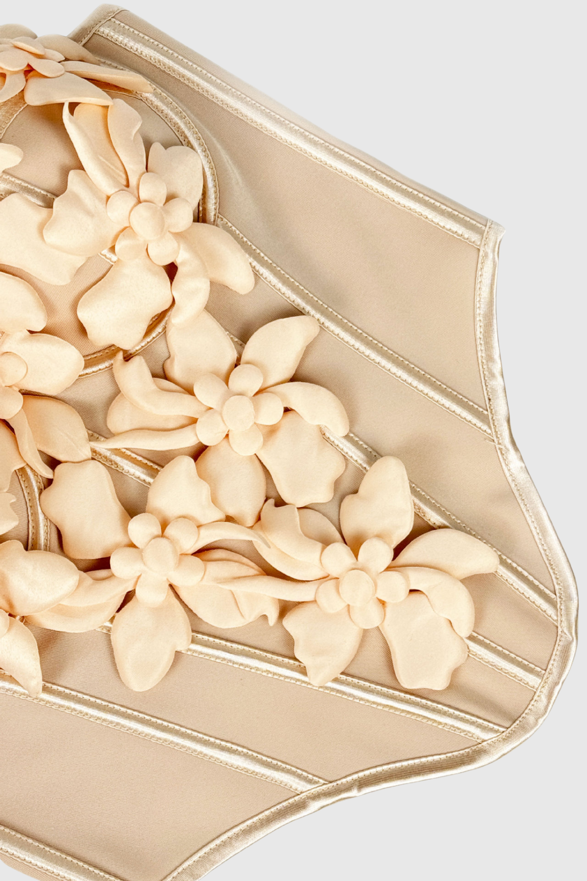 Chibueze Flower Corset Spaghetti Top