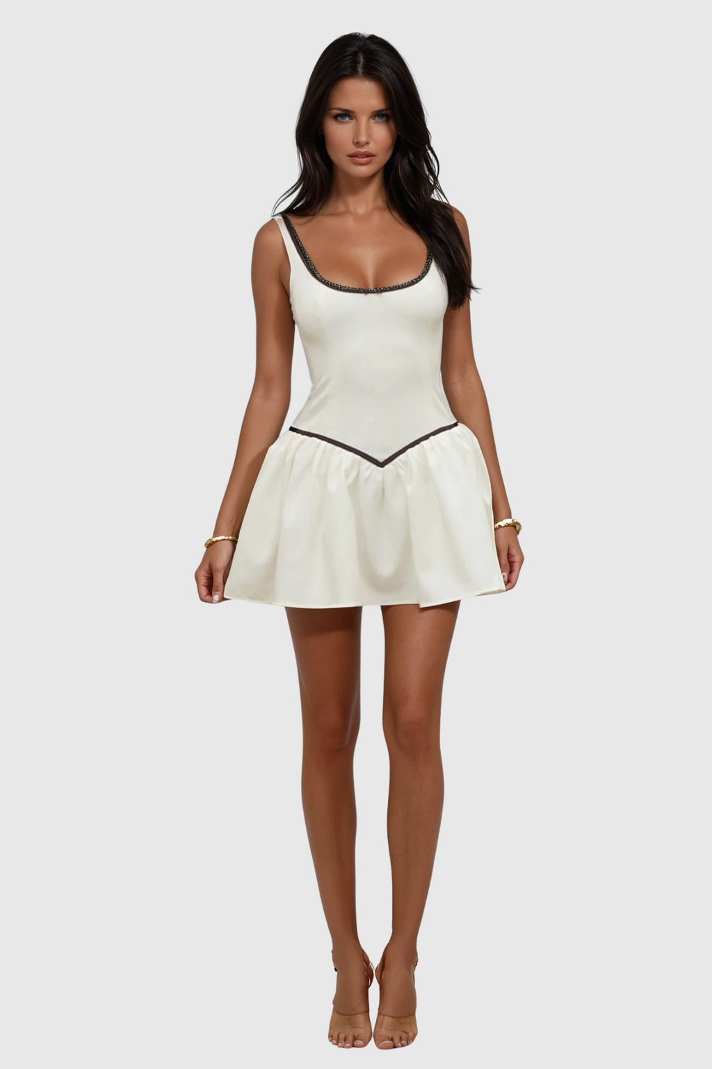 Chidi Sleeveless Mini Dress