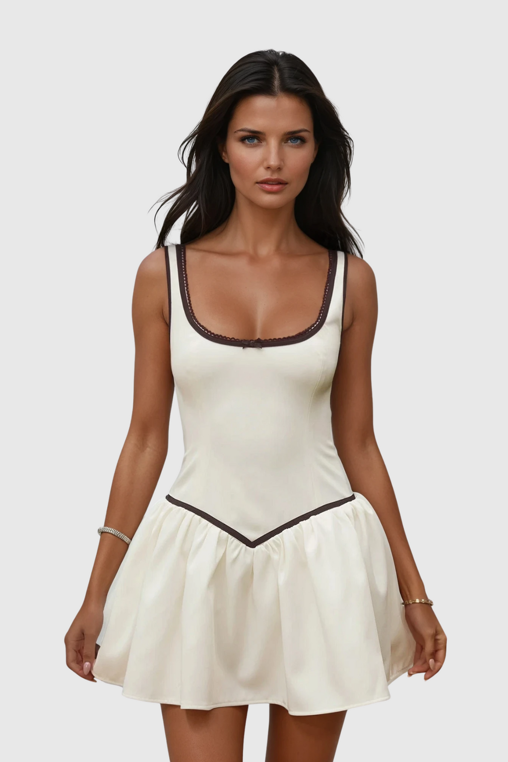 Chidi Sleeveless Mini Dress