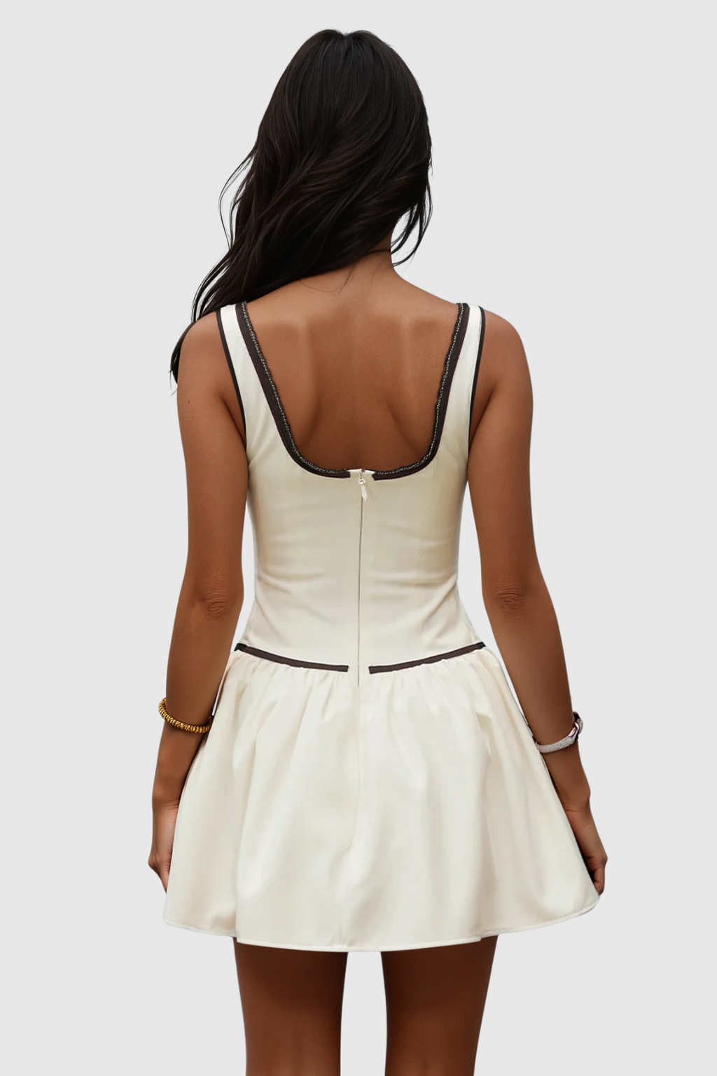 Chidi Sleeveless Mini Dress