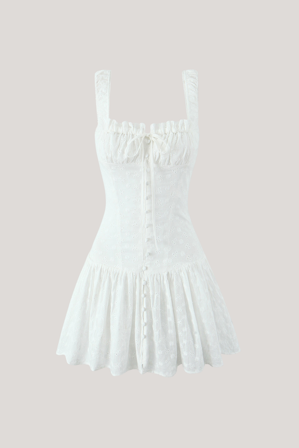 Chinwendu Sleeveless Ruffle Mini Dress