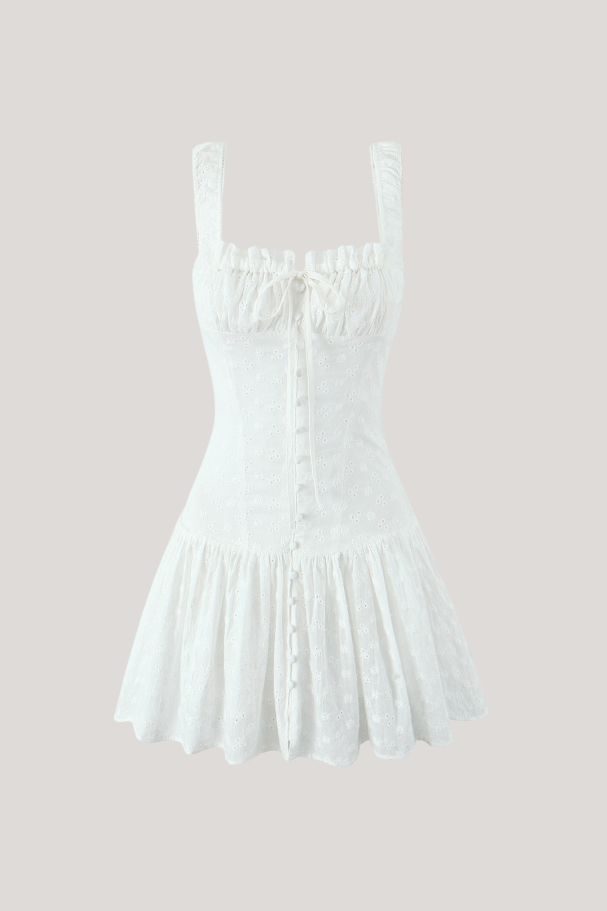 Chinwendu Sleeveless Ruffle Mini Dress