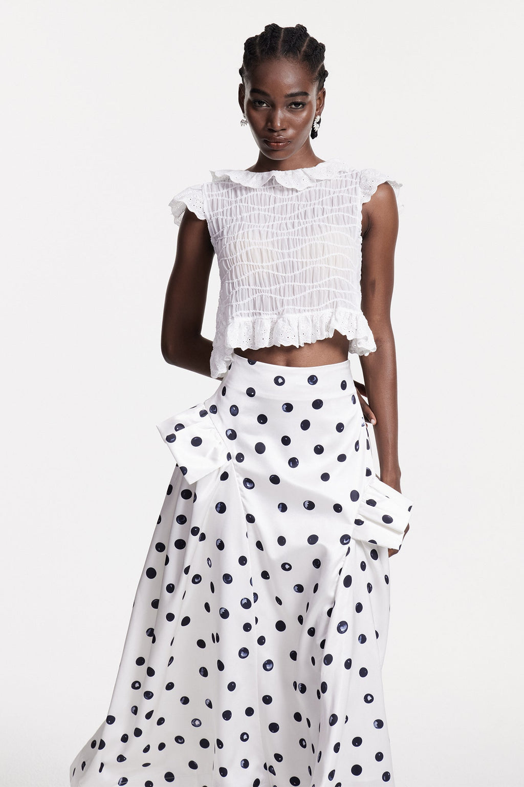 Chiranjivi Ruch Cutout Top