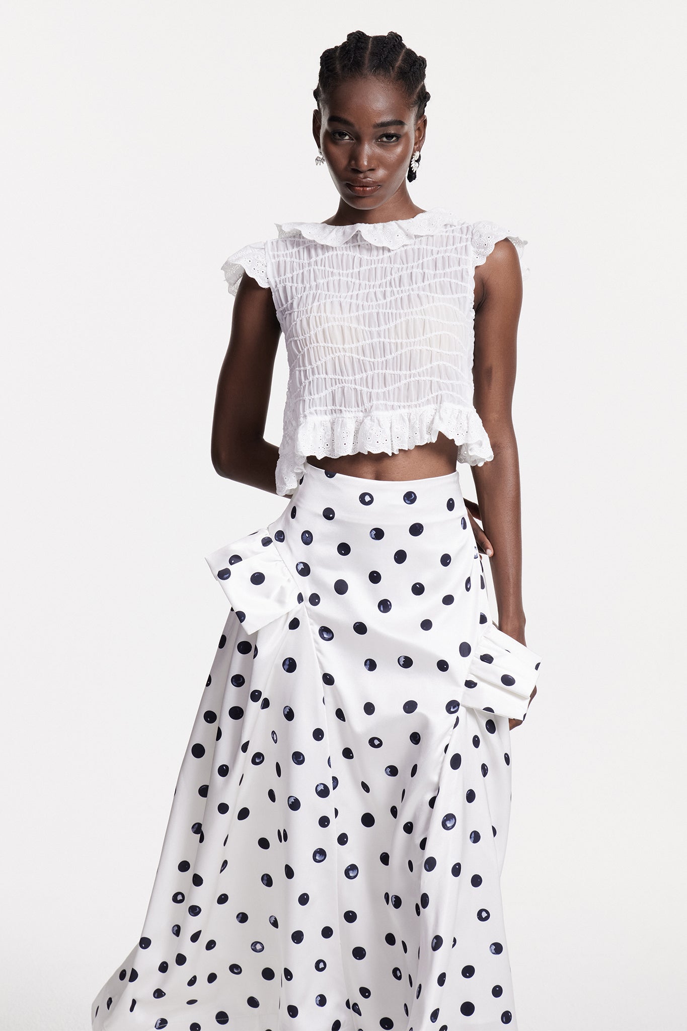 Chiranjivi Ruch Cutout Top