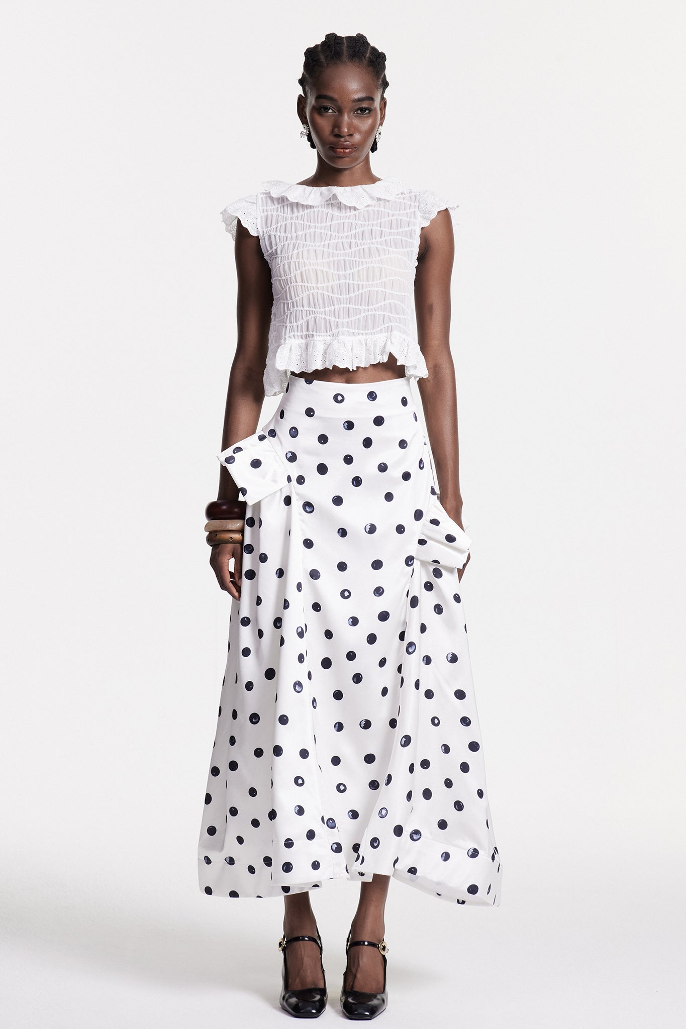 Chiranjivi Ruch Cutout Top