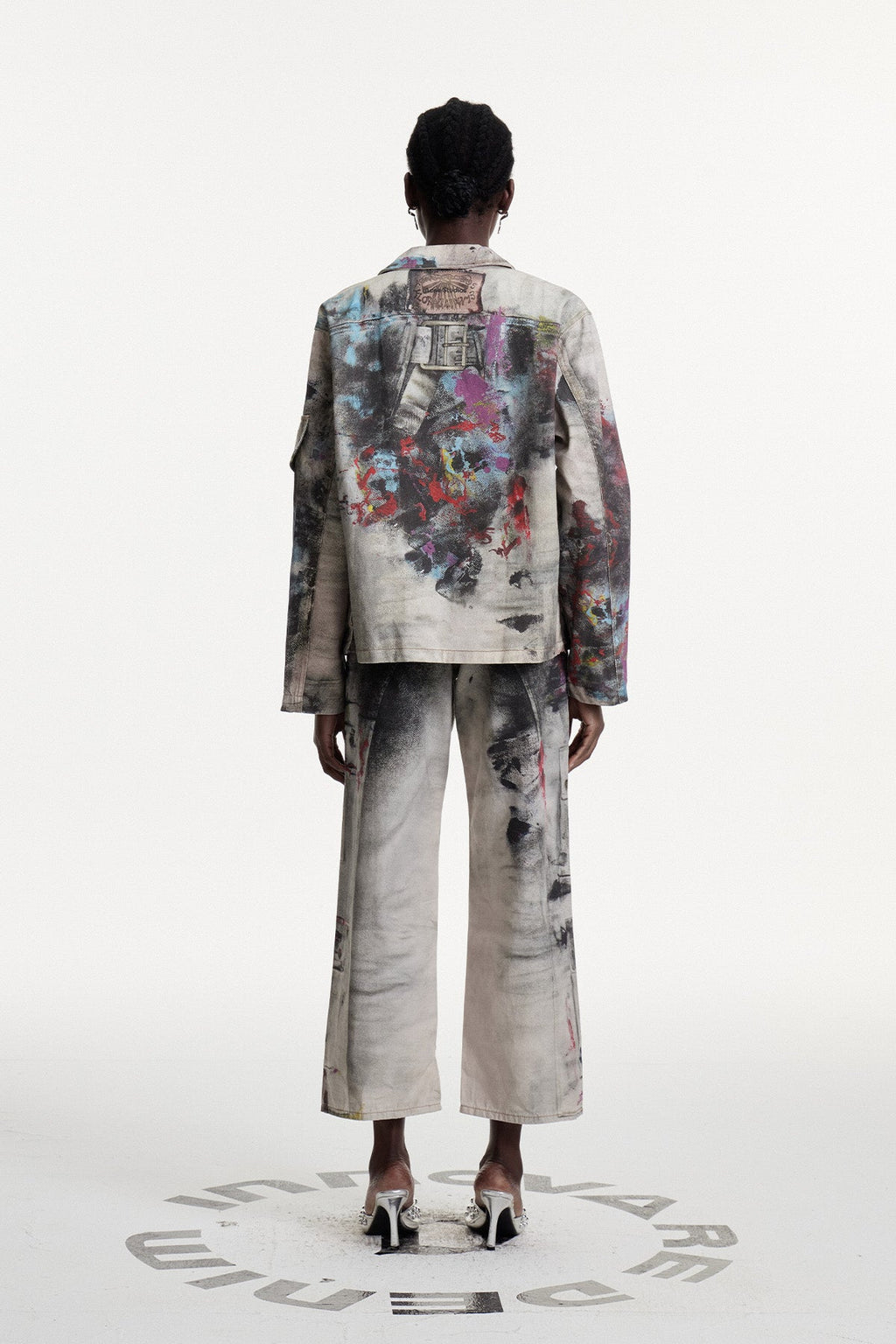 Chisomo Print Graffiti Jacket