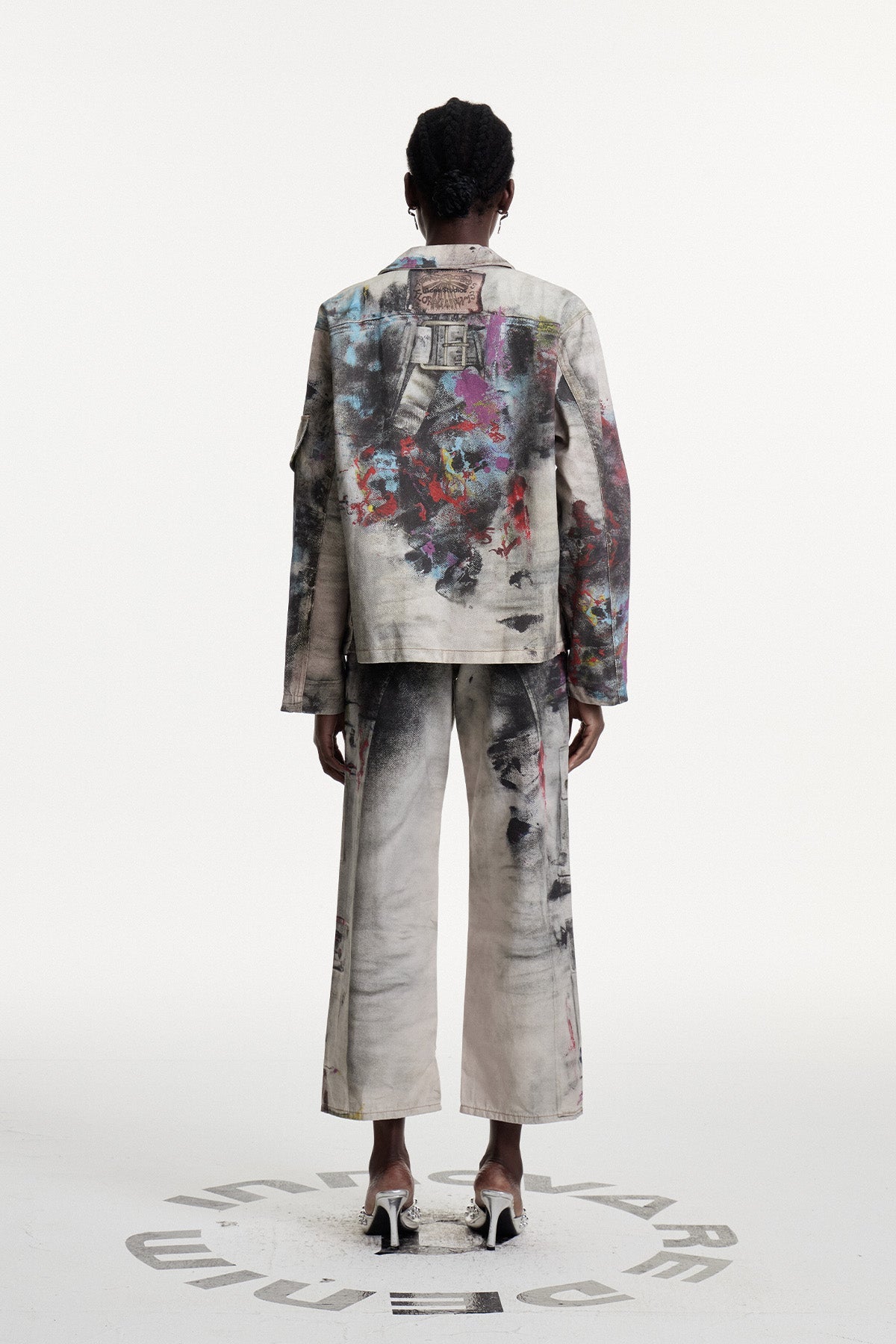 Chisomo Print Graffiti Jacket