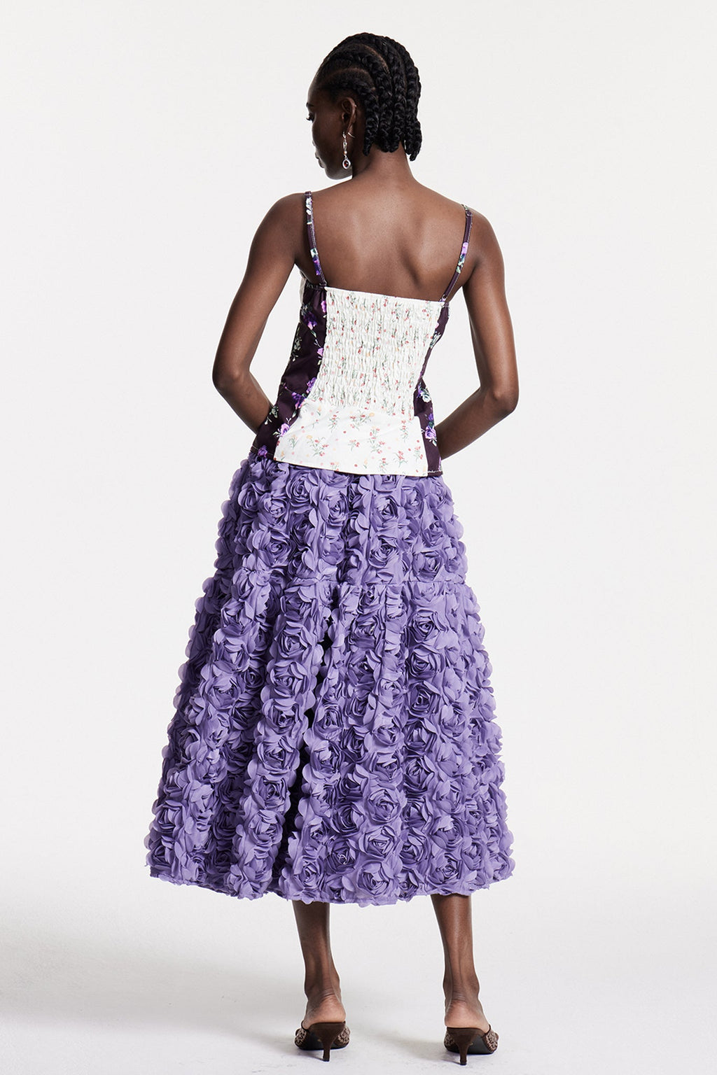 Chlodomer Flower Maxi Skirt