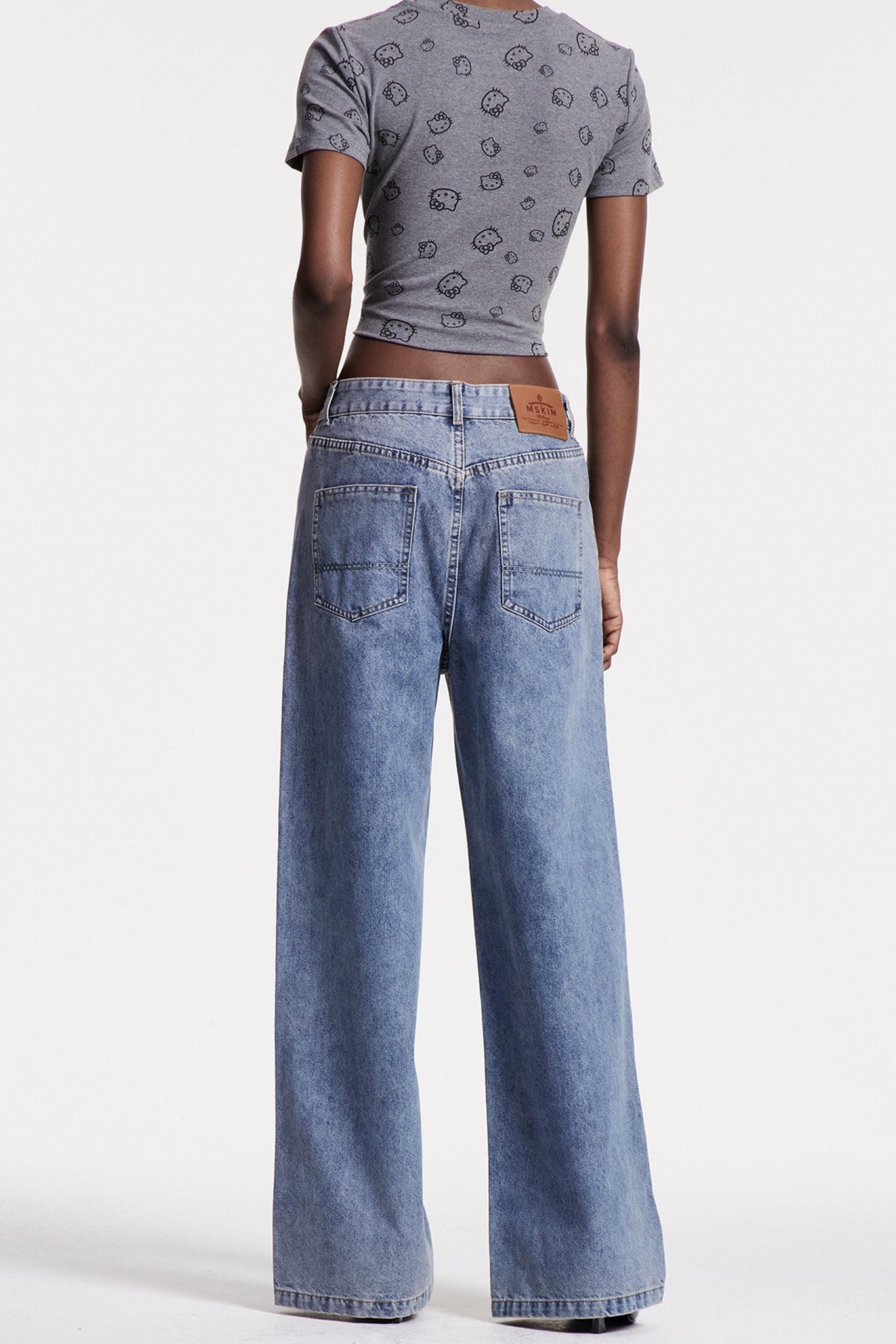 Cholpon Print Jeans