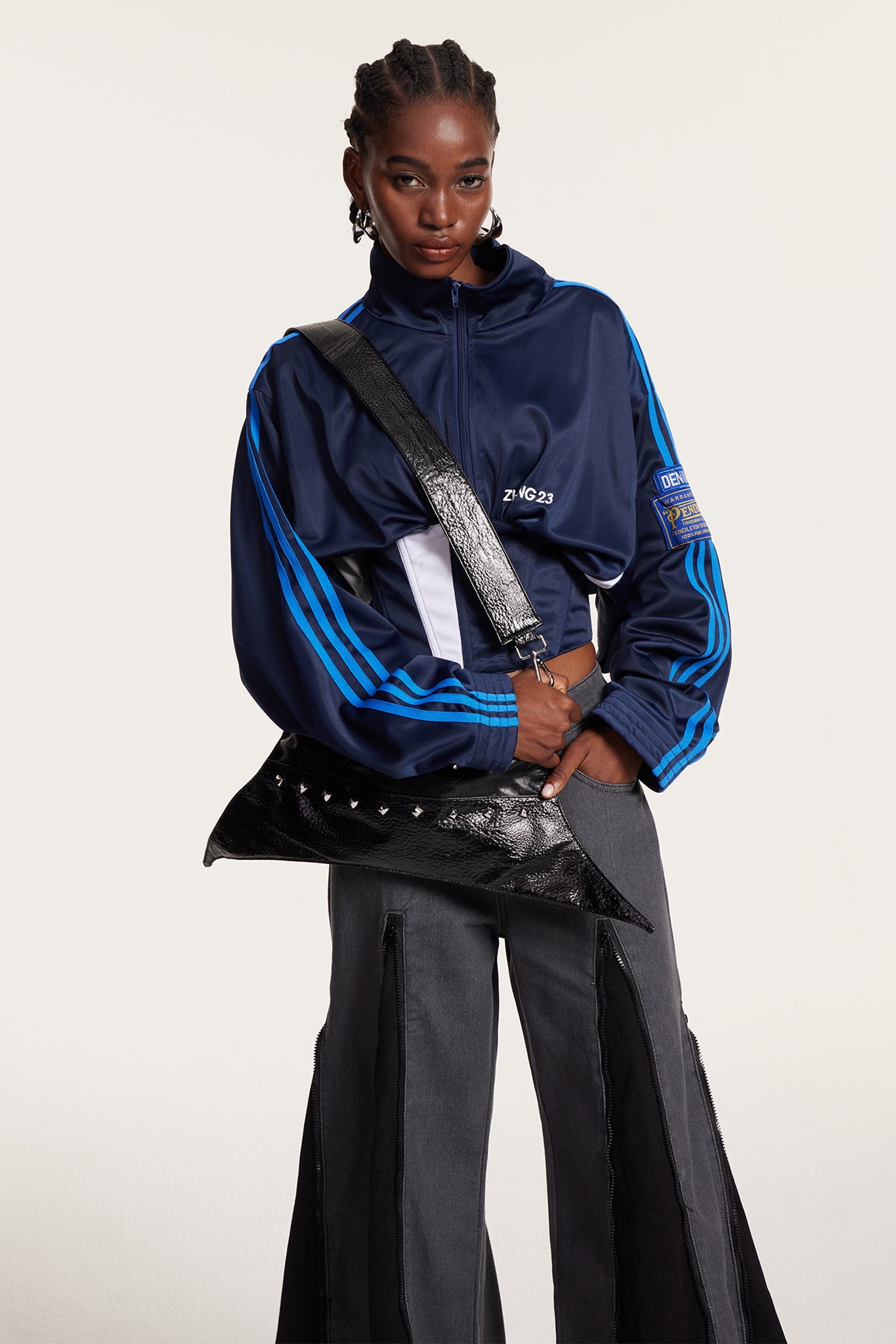 Christof Embellished Leather Bag