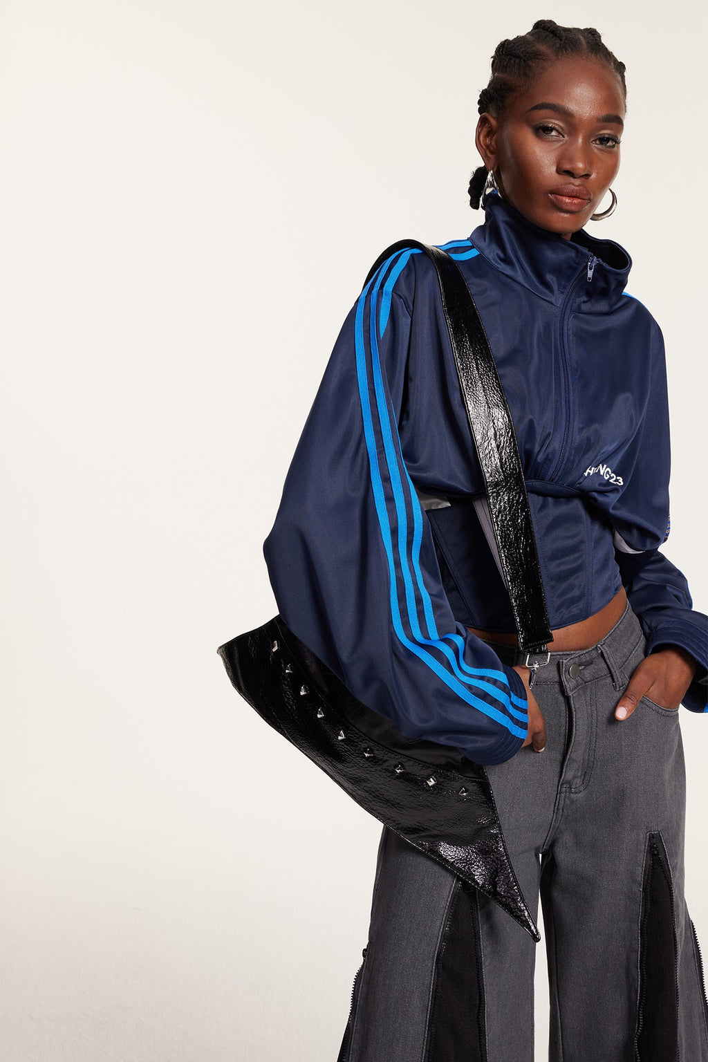 Christof Embellished Leather Bag