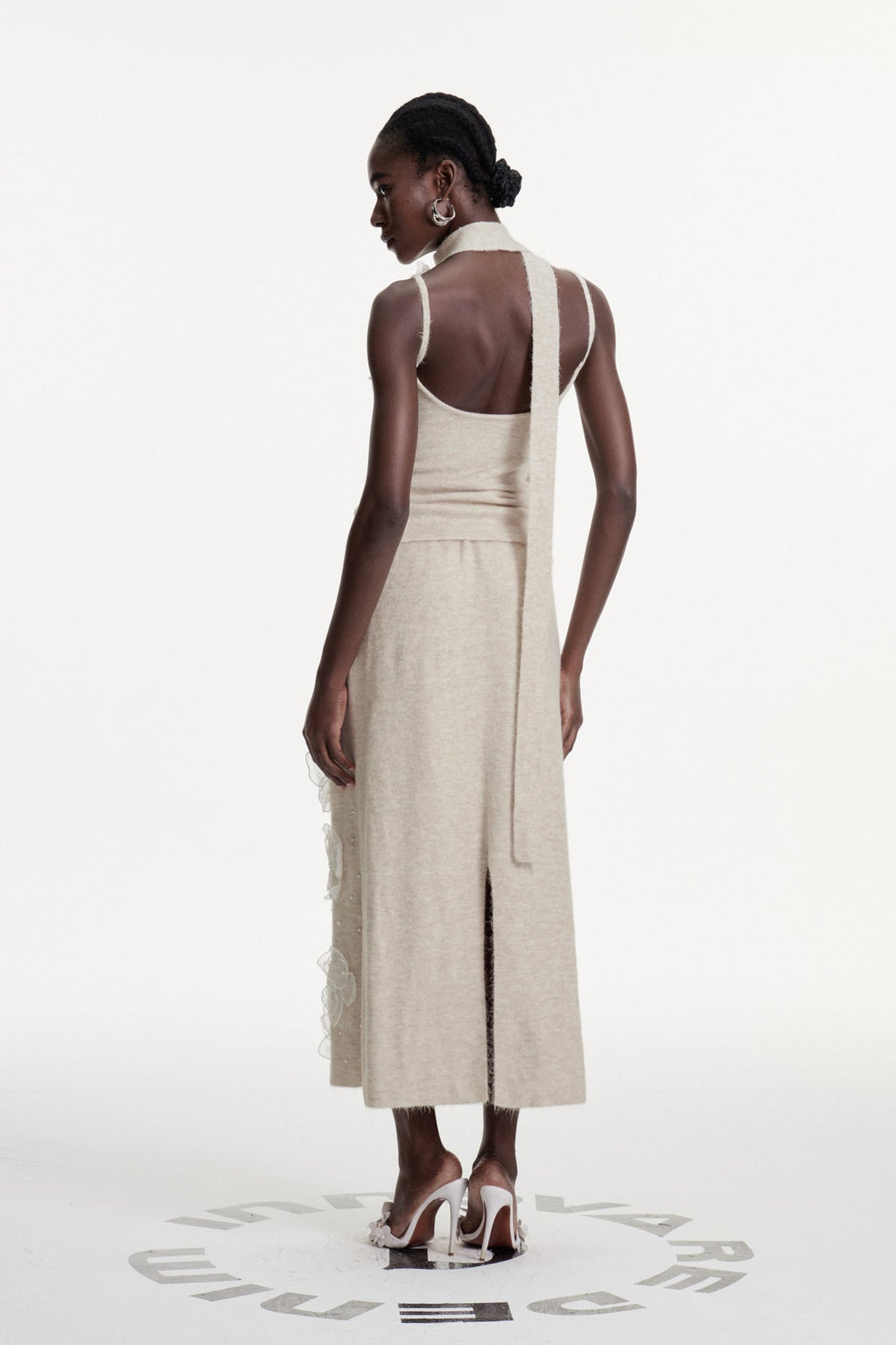 Christoph Flower Pearl Skirt Set