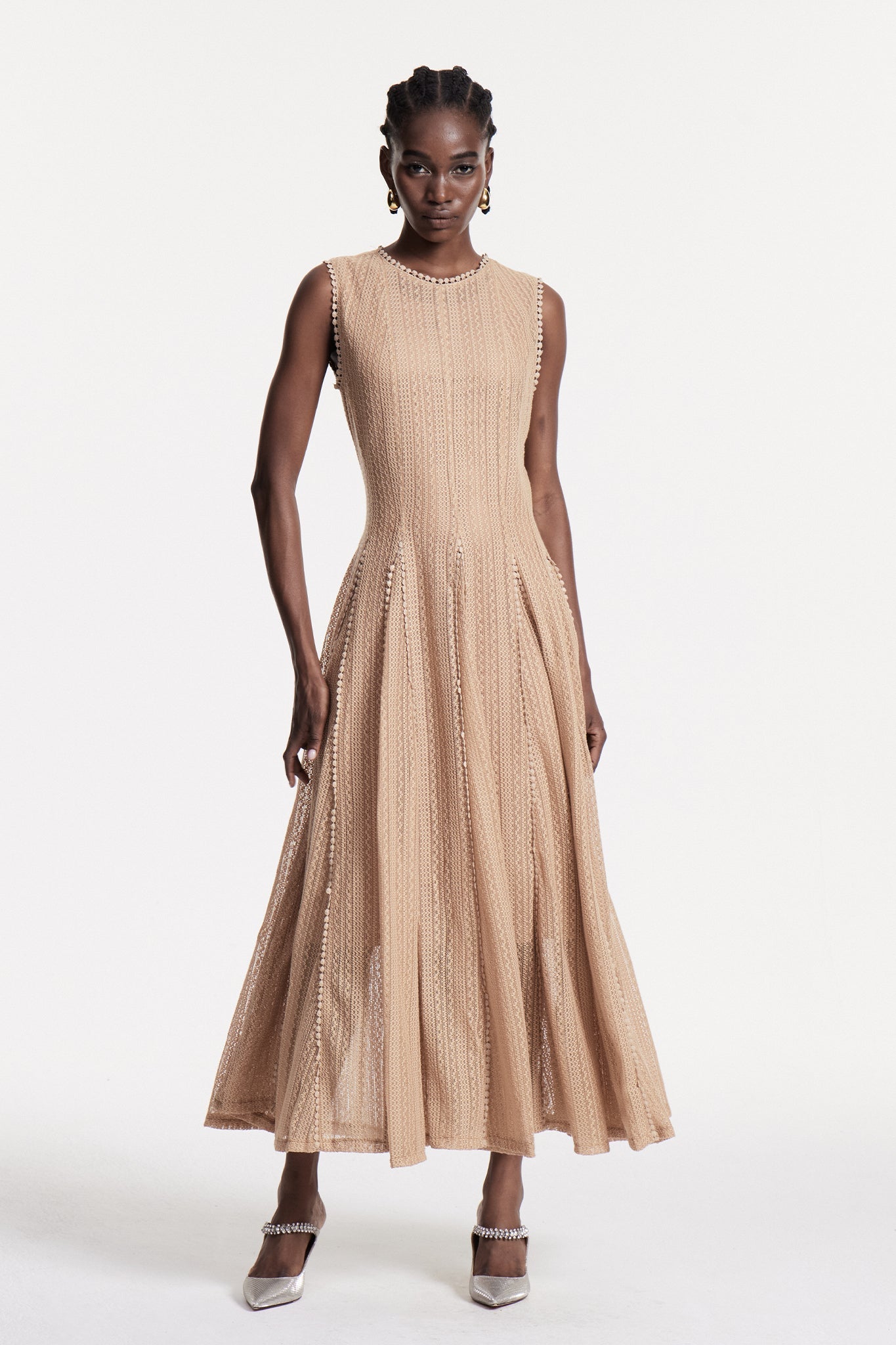 Christy Ruch Sleeveless Maxi Dress