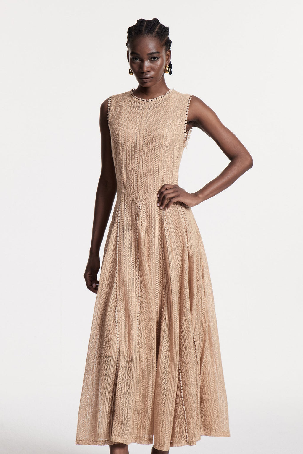 Christy Ruch Sleeveless Maxi Dress