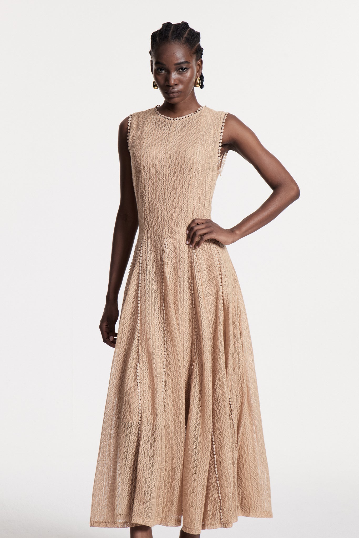 Christy Ruch Sleeveless Maxi Dress