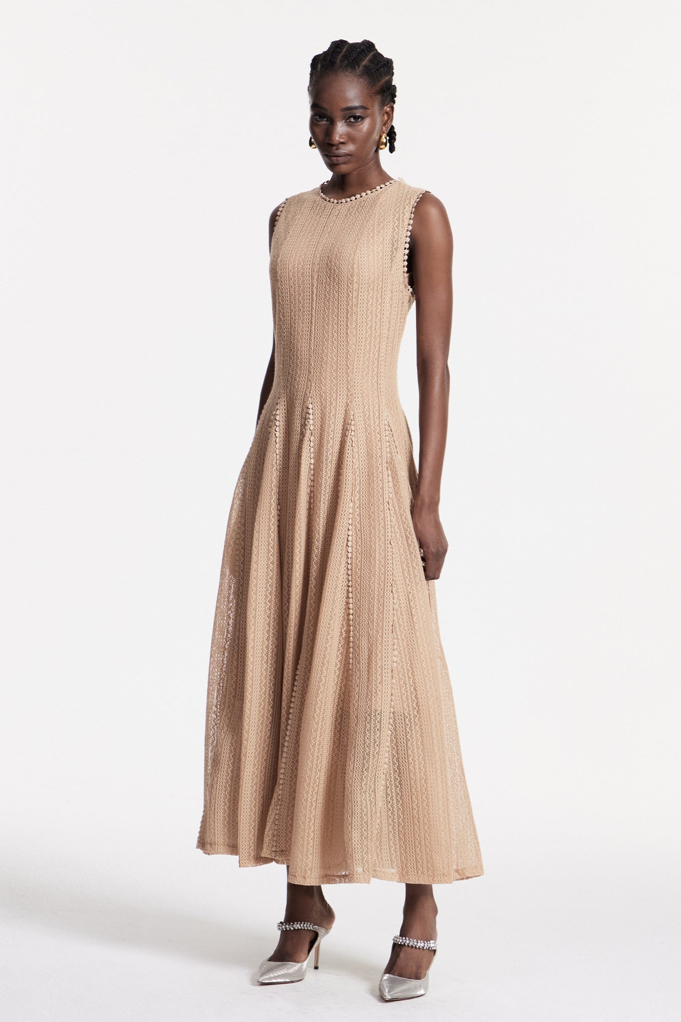 Christy Ruch Sleeveless Maxi Dress