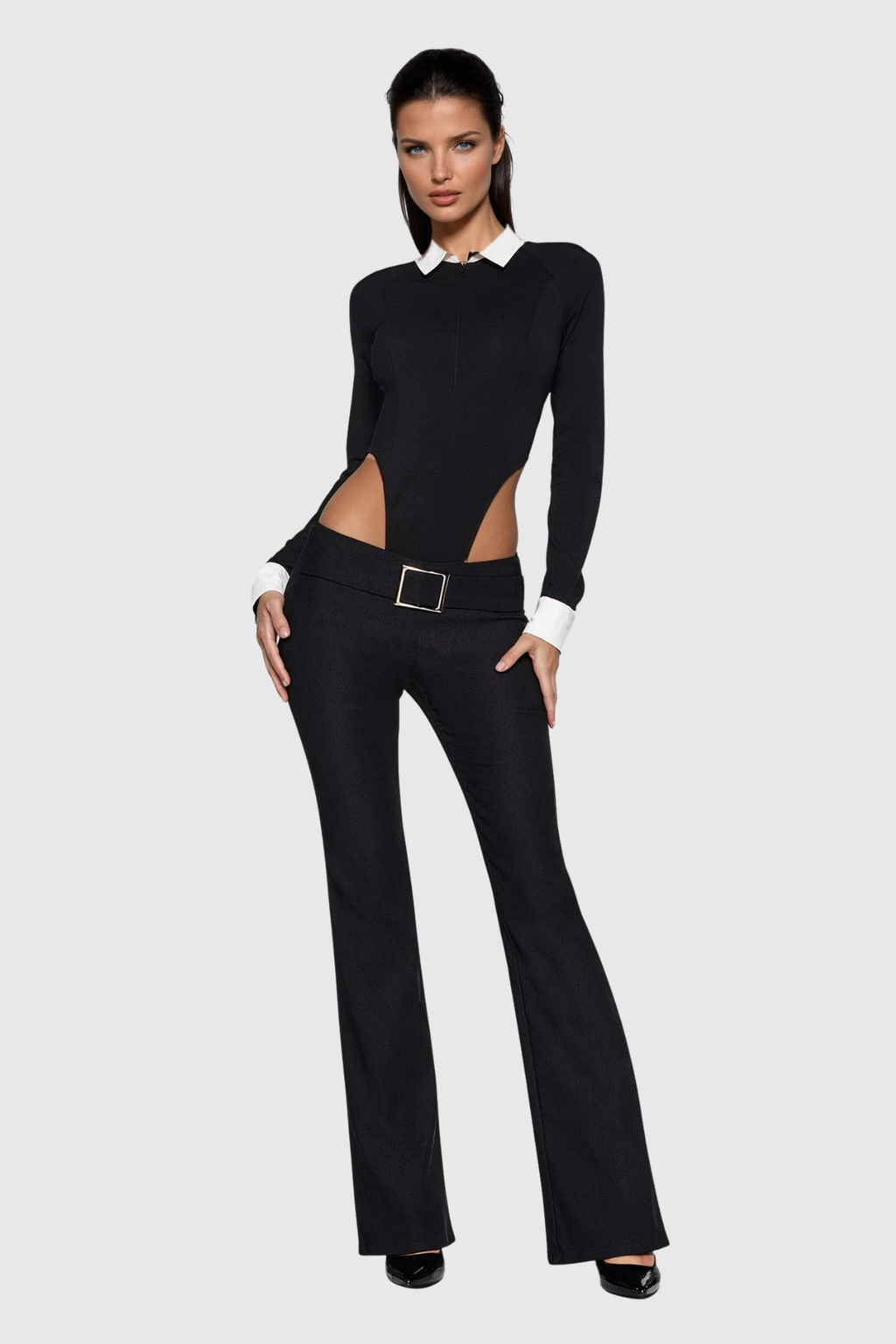 Ciardha Bodycon Bootcut Pants Set