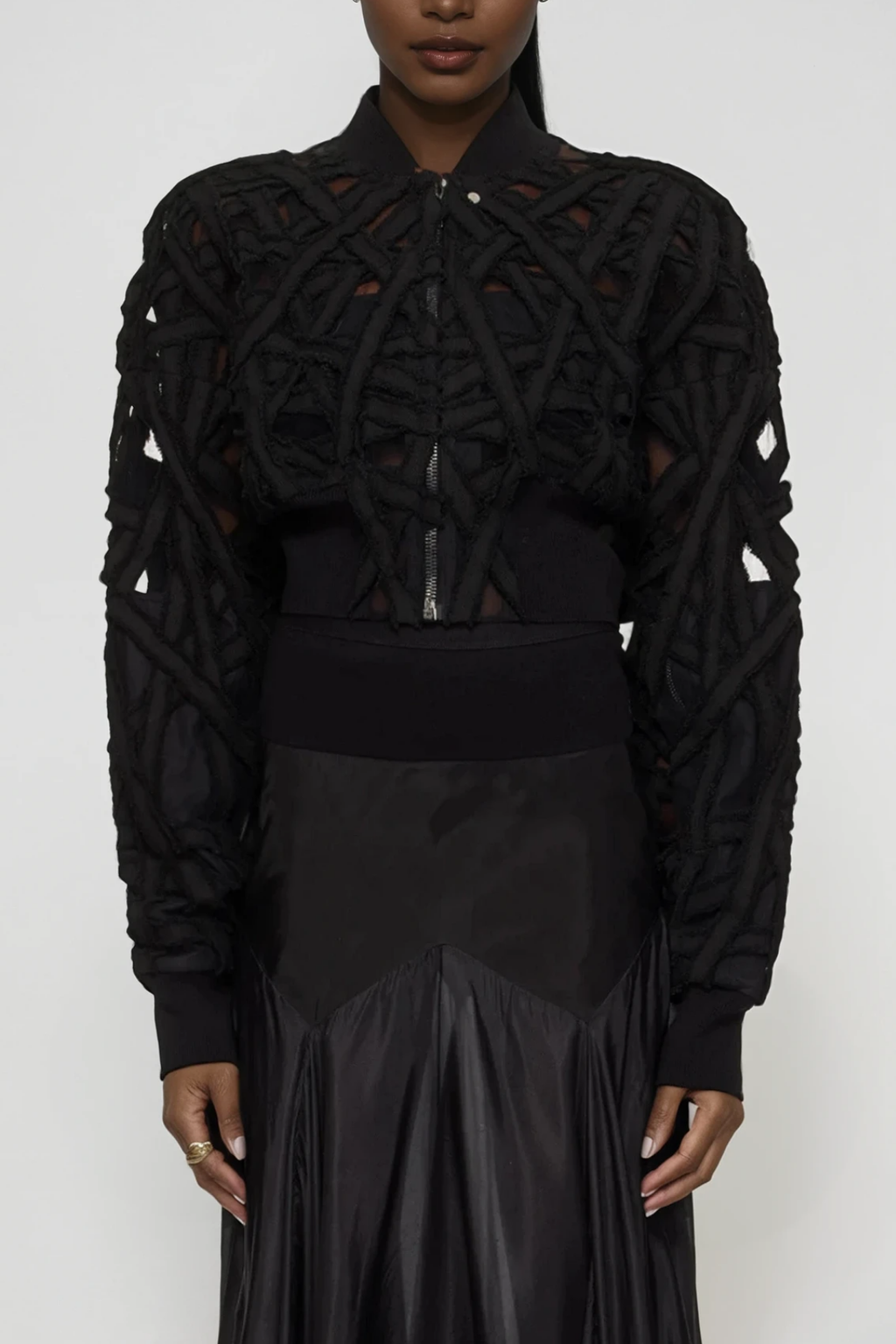 Clarette Deconstruct Cutout Jacket