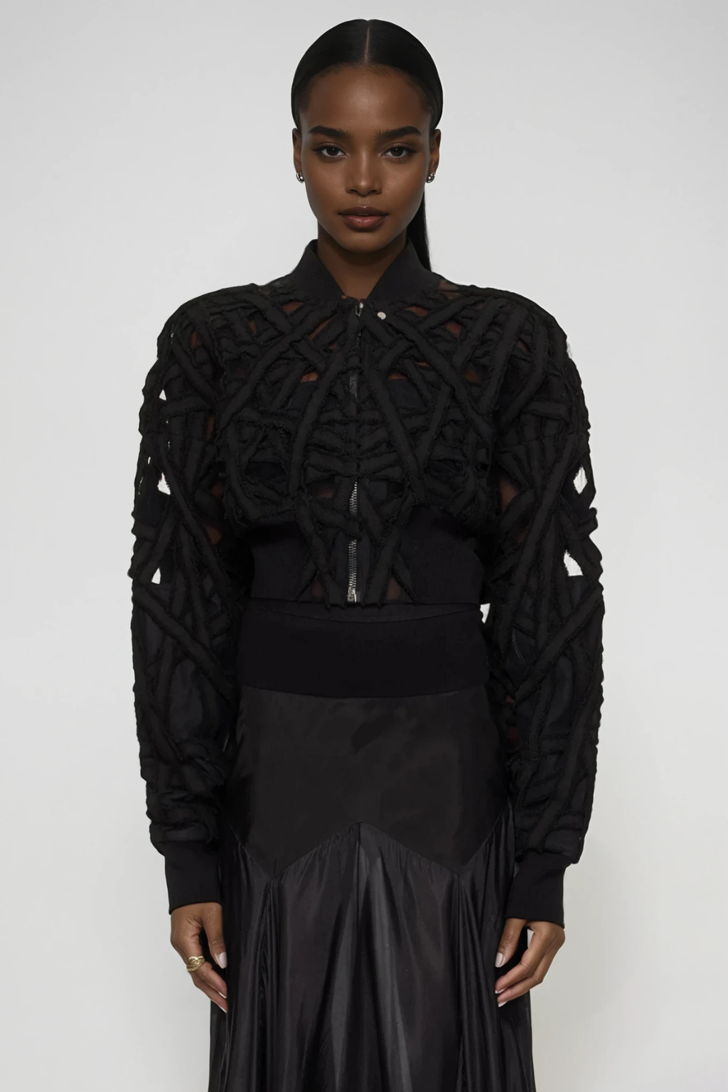 Clarette Deconstruct Cutout Jacket