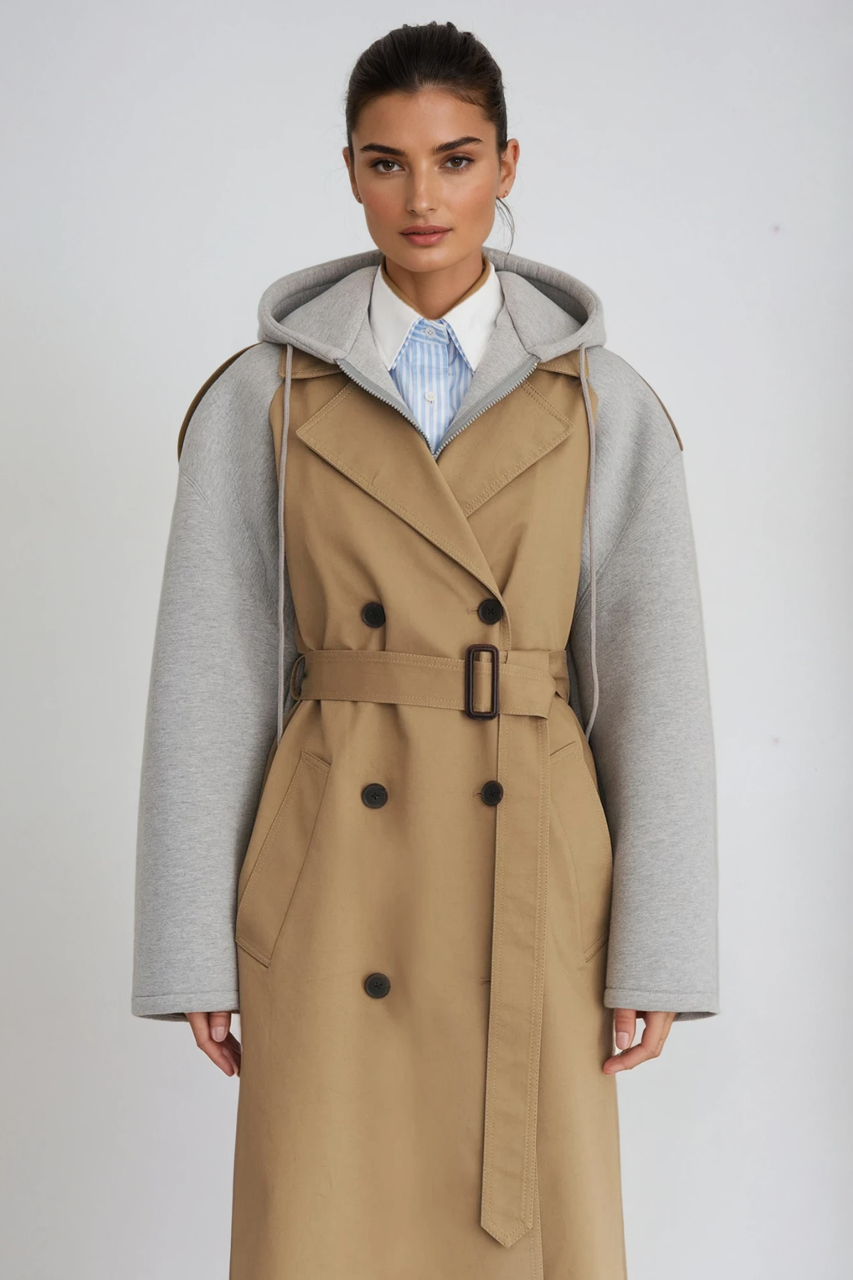 Clarice Deconstruct Trench Coat