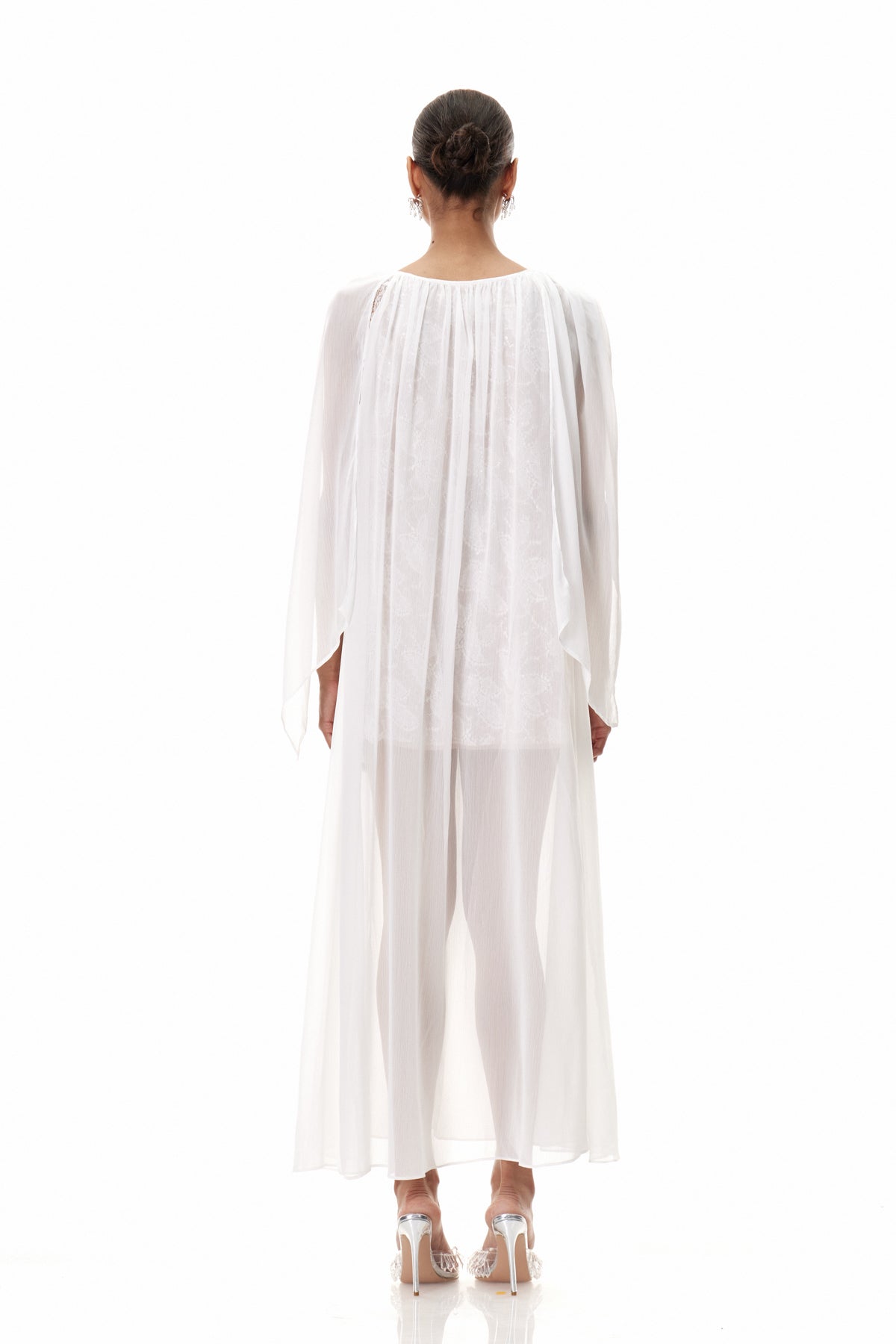 Claudie Shawl Sequin Maxi Dress