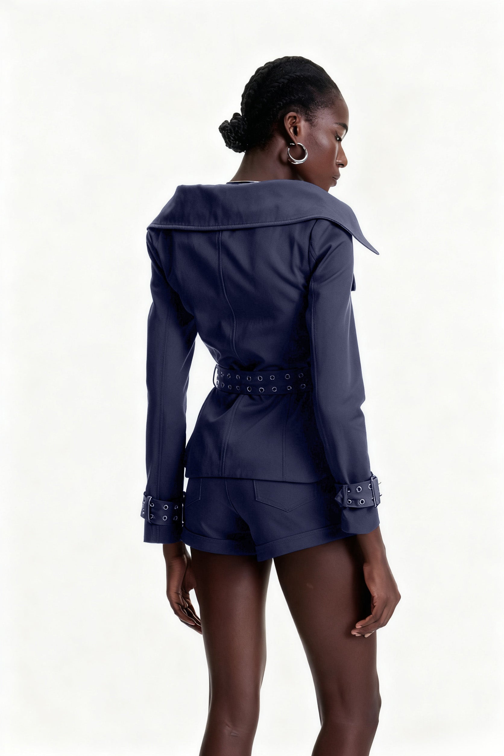 Colombo Lapel Buckle Jacket