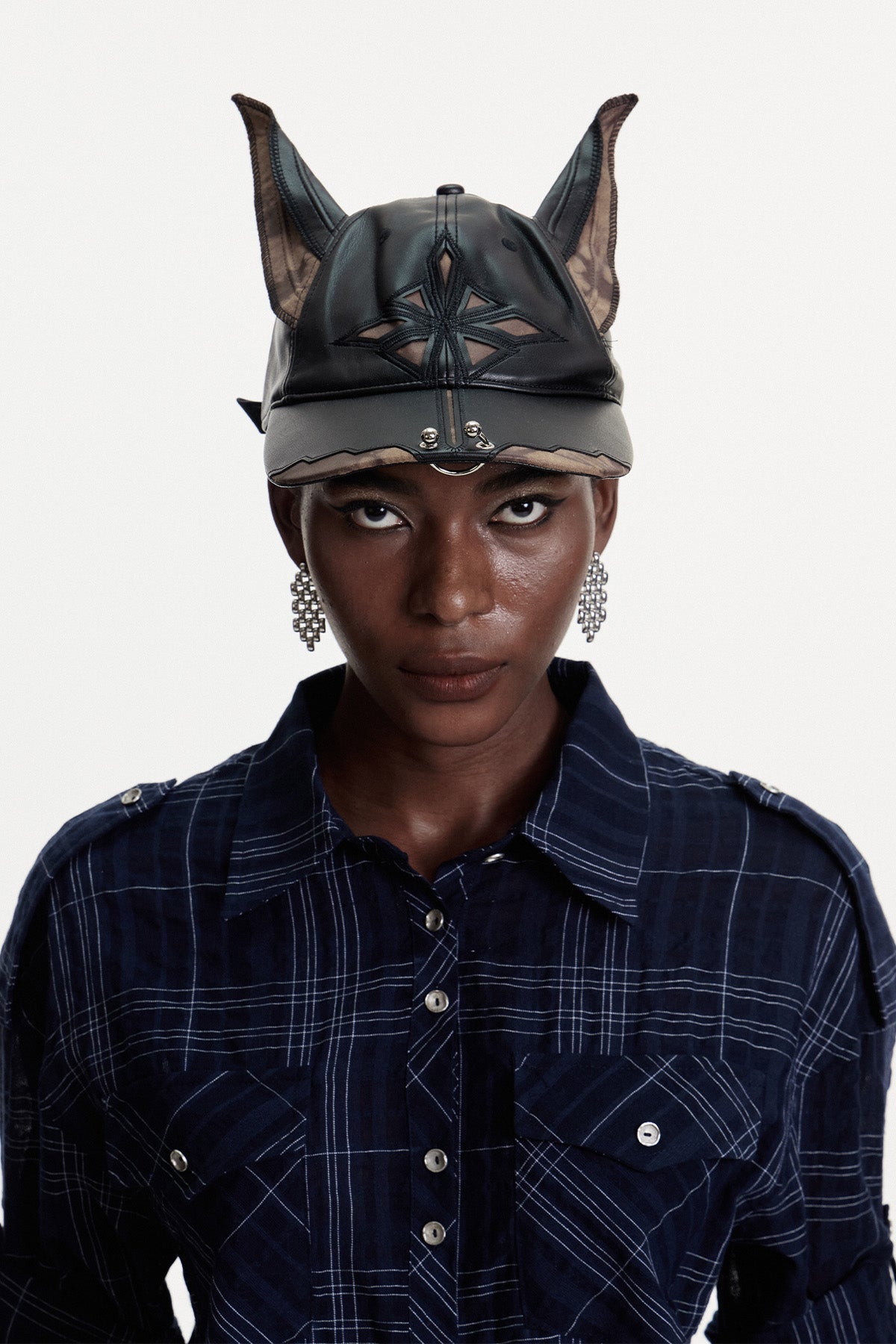 Columbanus Leather Cap