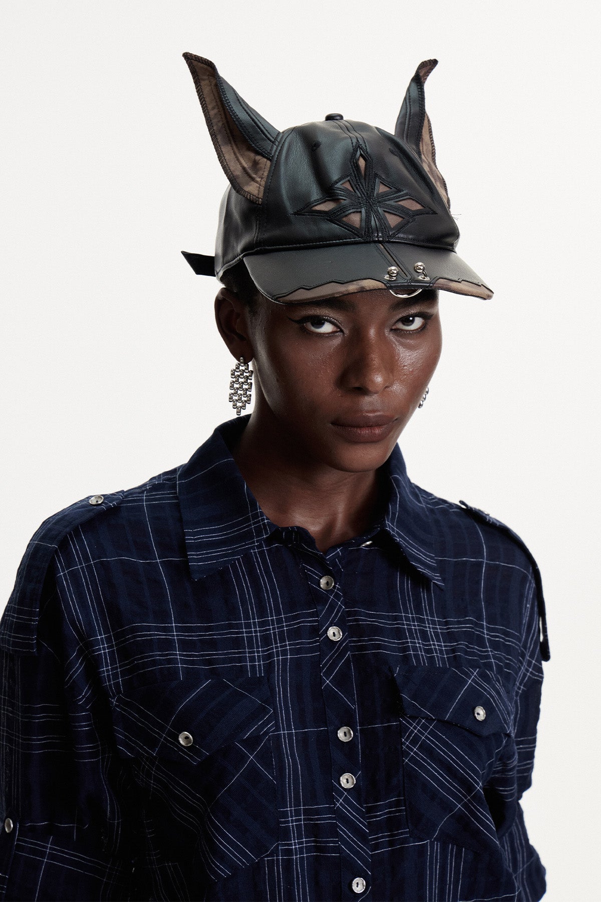 Columbanus Leather Cap