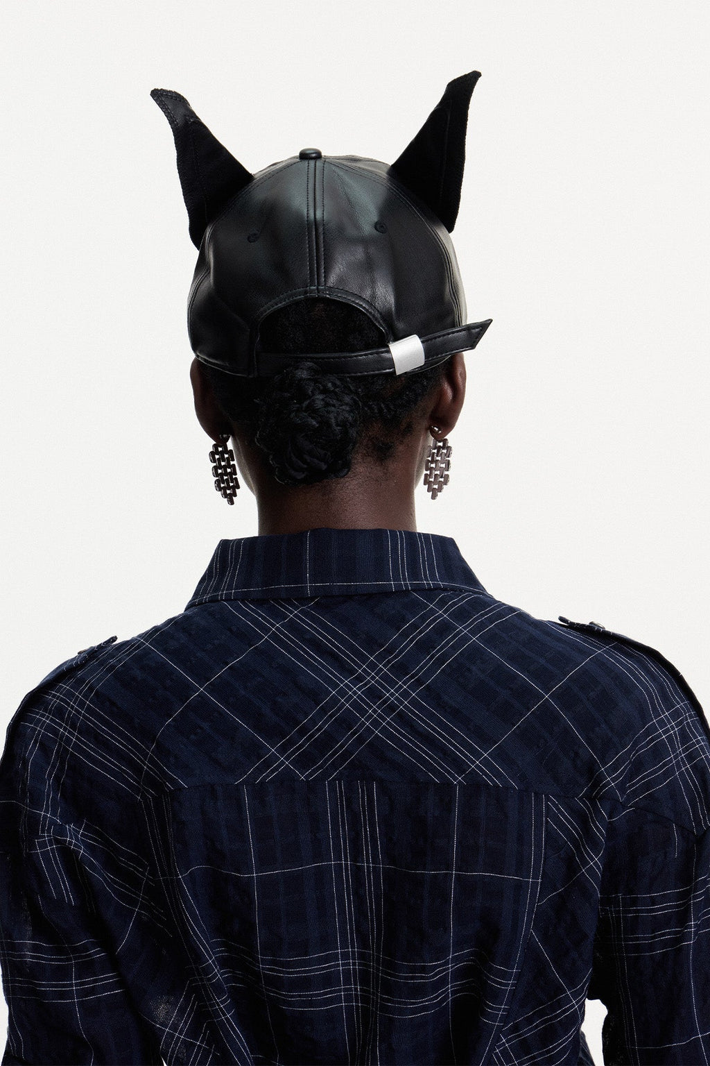 Columbanus Leather Cap